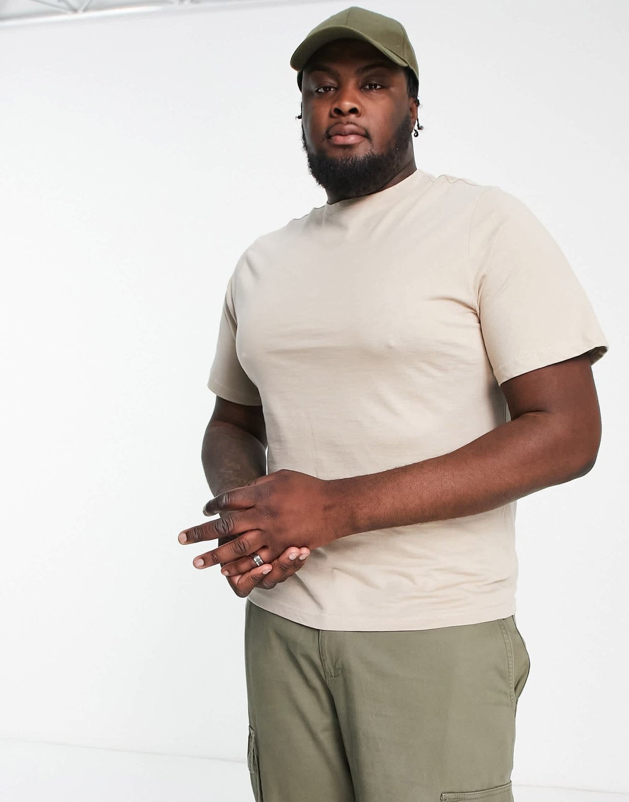 Bolongaro Trevor Plus melting t-shirt in oat - ASOS Sample Sale EU Store