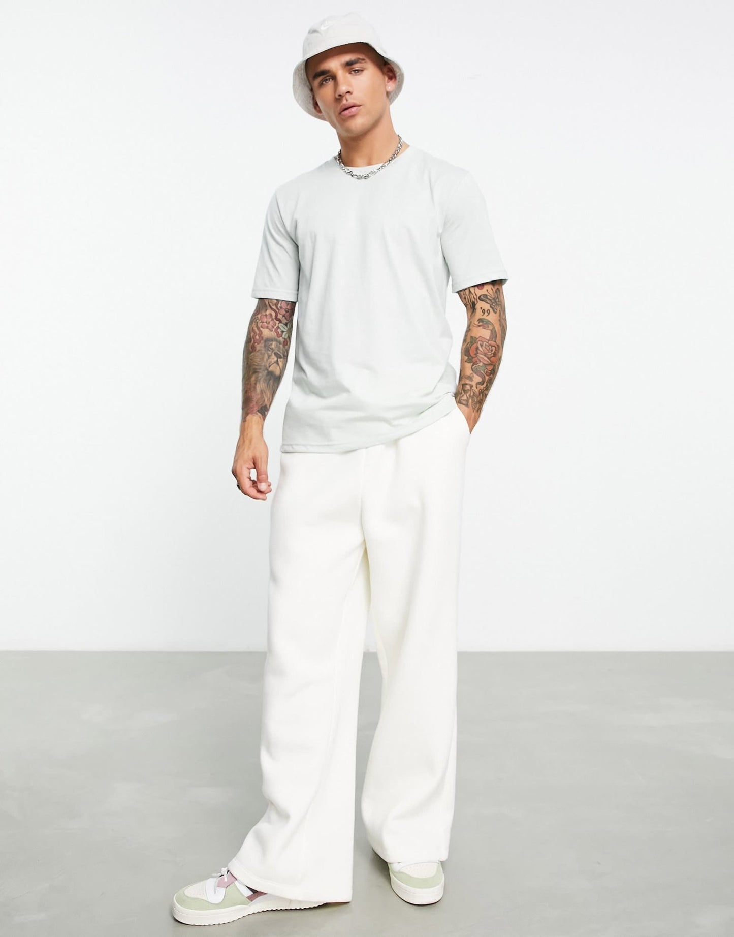 Bolongaro Trevor standard cotton t-shirt in blue - ASOS Sample Sale EU Store
