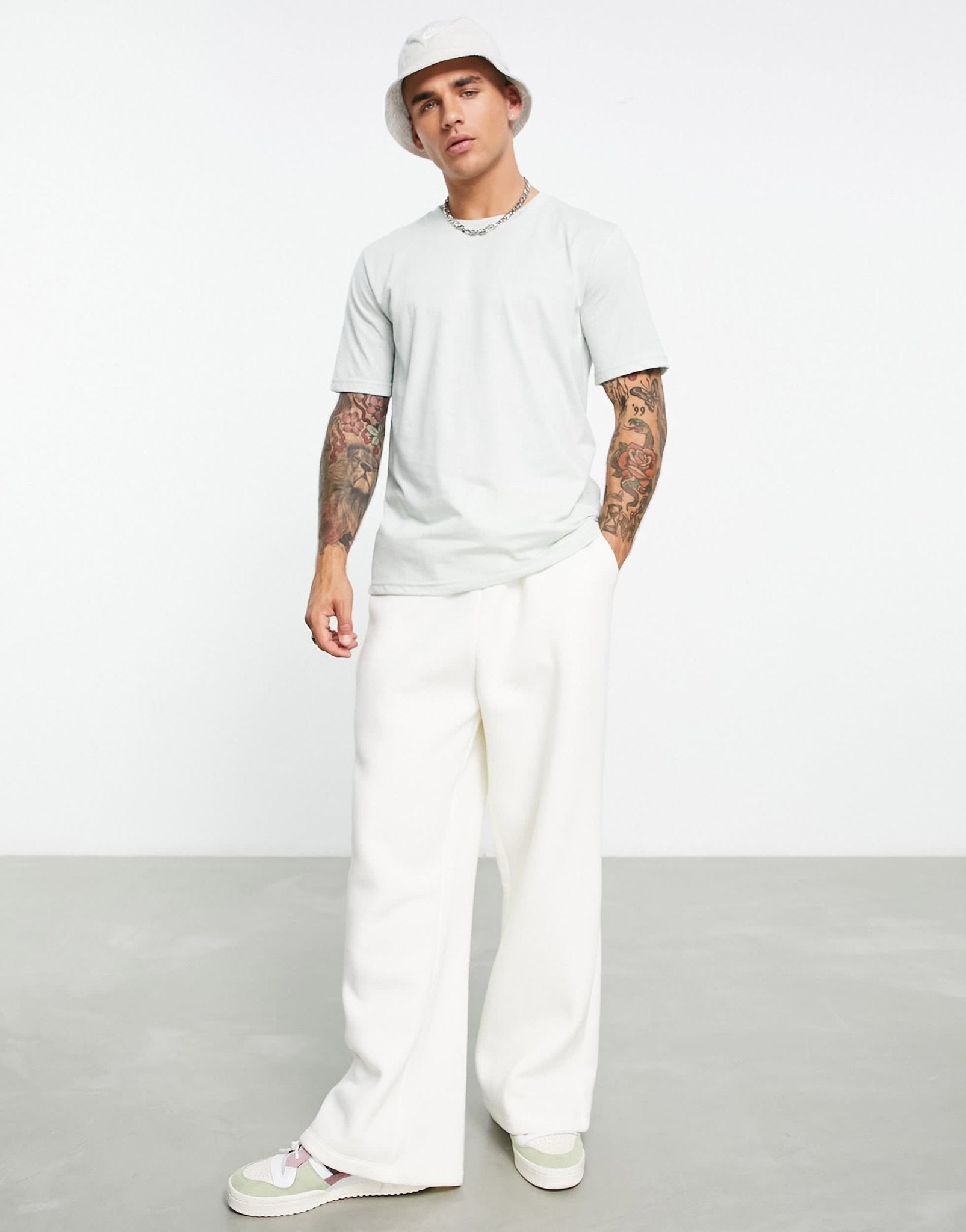 Bolongaro Trevor standard cotton t-shirt in blue - ASOS Sample Sale EU Store