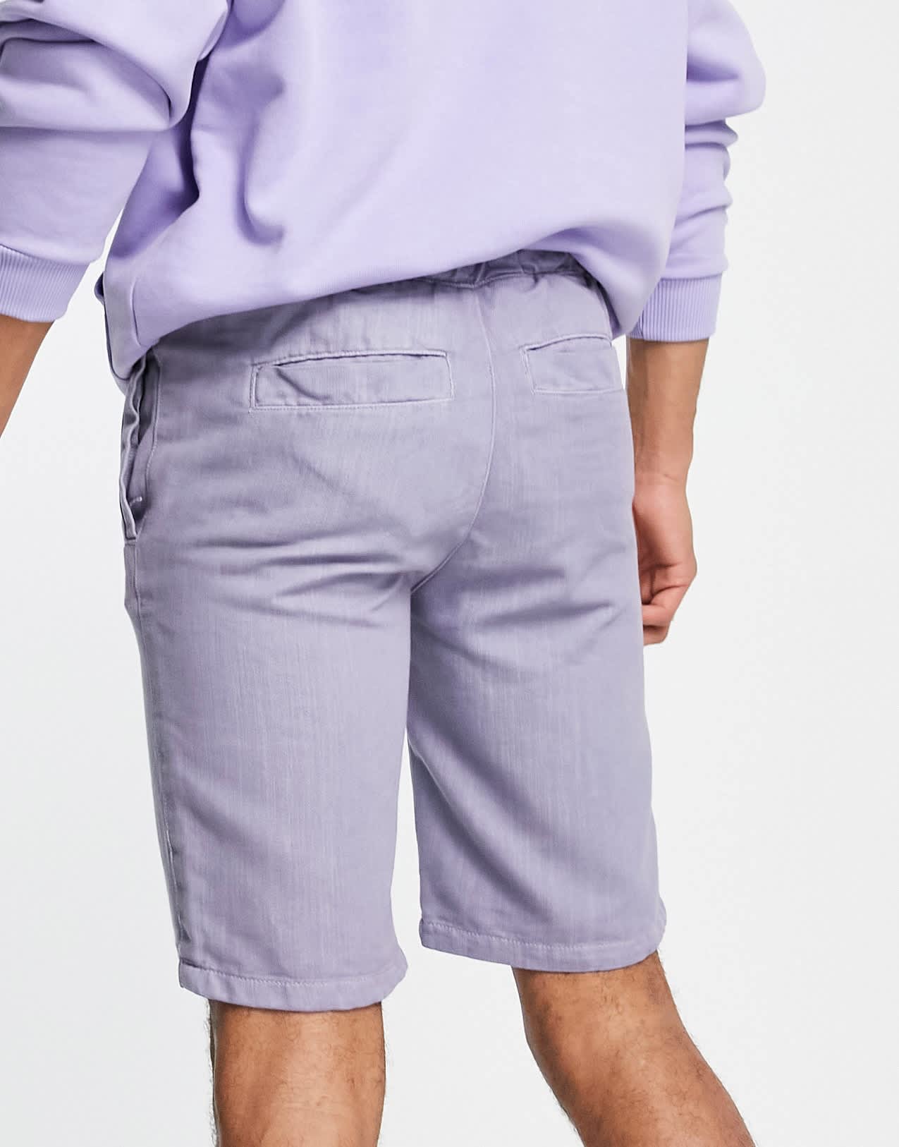 Bolongaro Trevor Tall cord shorts in lilac - ASOS Sample Sale EU Store