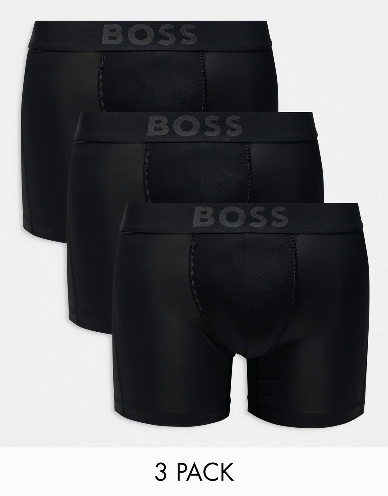 BOSS Bodywear 3 pack active boxer briefs in black - ASOS Sample Sale EU Store