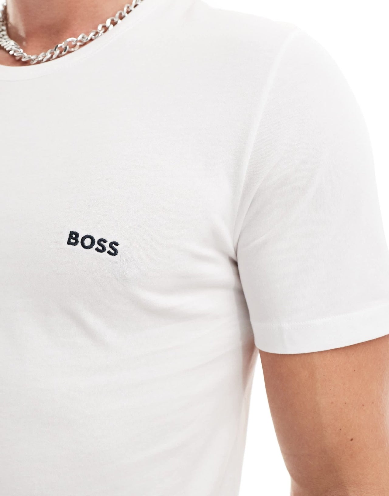 Boss Bodywear 3 pack of t-shirts in white,navy and black - ASOS Sample Sale EU Store