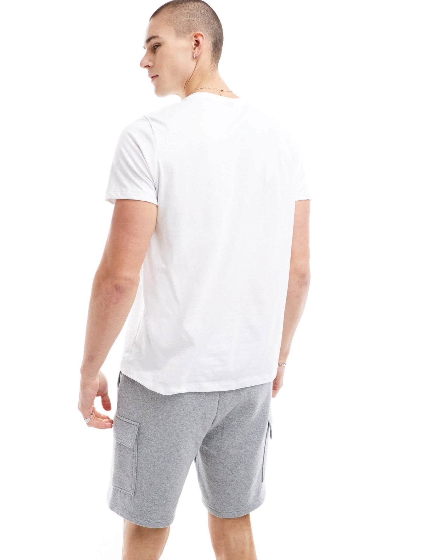 Boss Bodywear logo t-shirt in white - ASOS Sample Sale EU Store