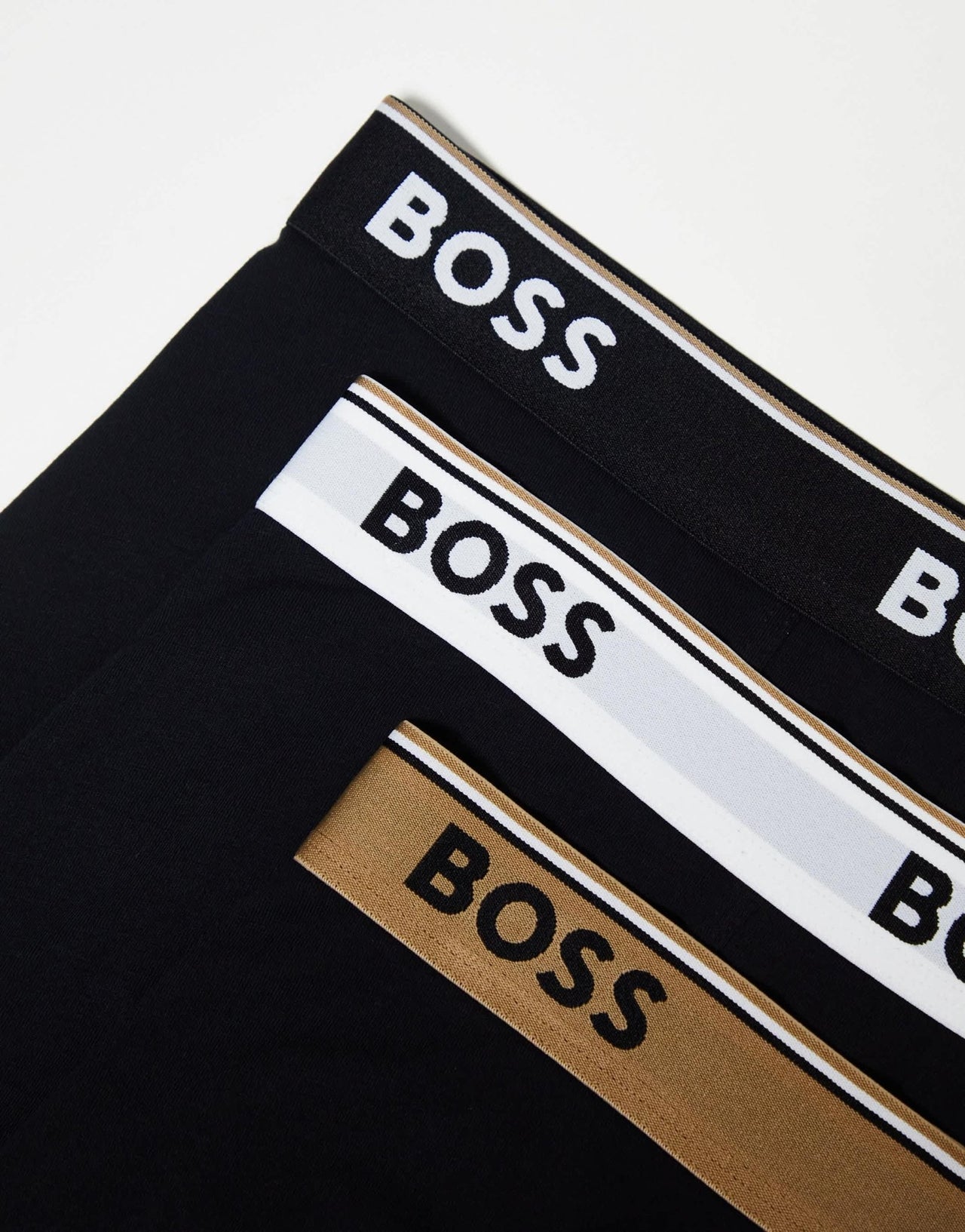 Boss Bodywear power 3 pack trunks in black - ASOS Sample Sale EU Store