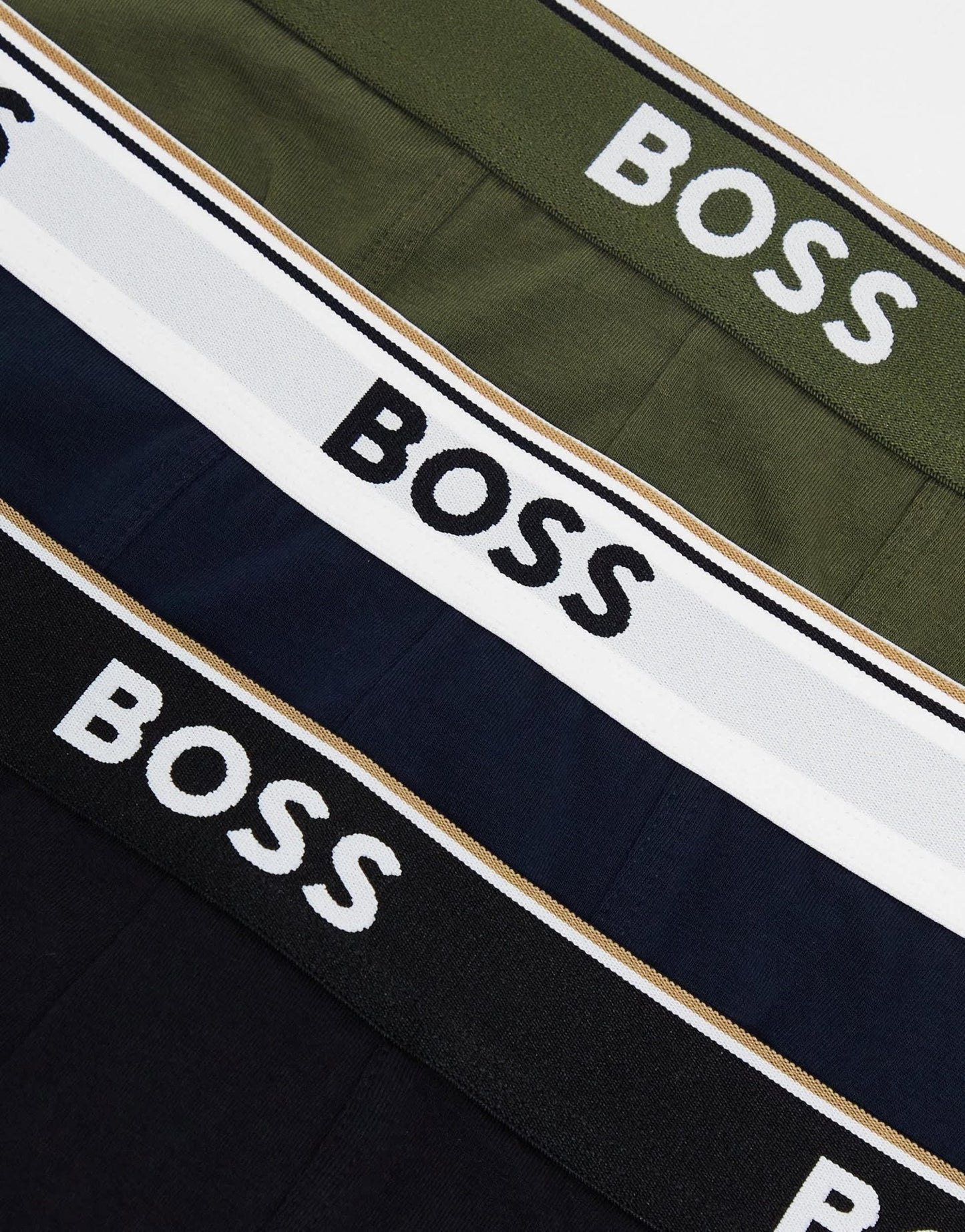 Boss Bodywear power 3 pack trunks in multi - ASOS Sample Sale EU Store