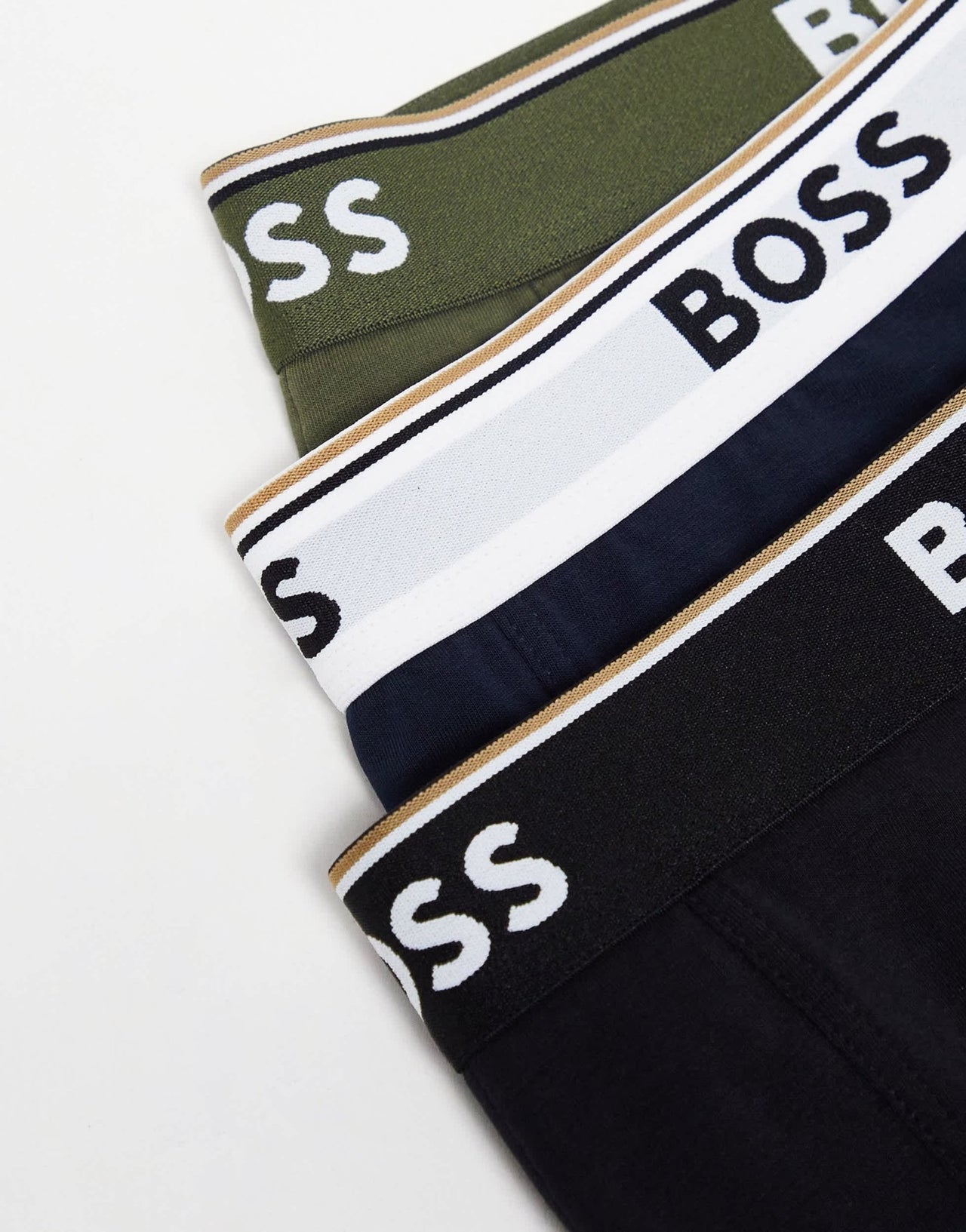 Boss Bodywear power 3 pack trunks in multi - ASOS Sample Sale EU Store