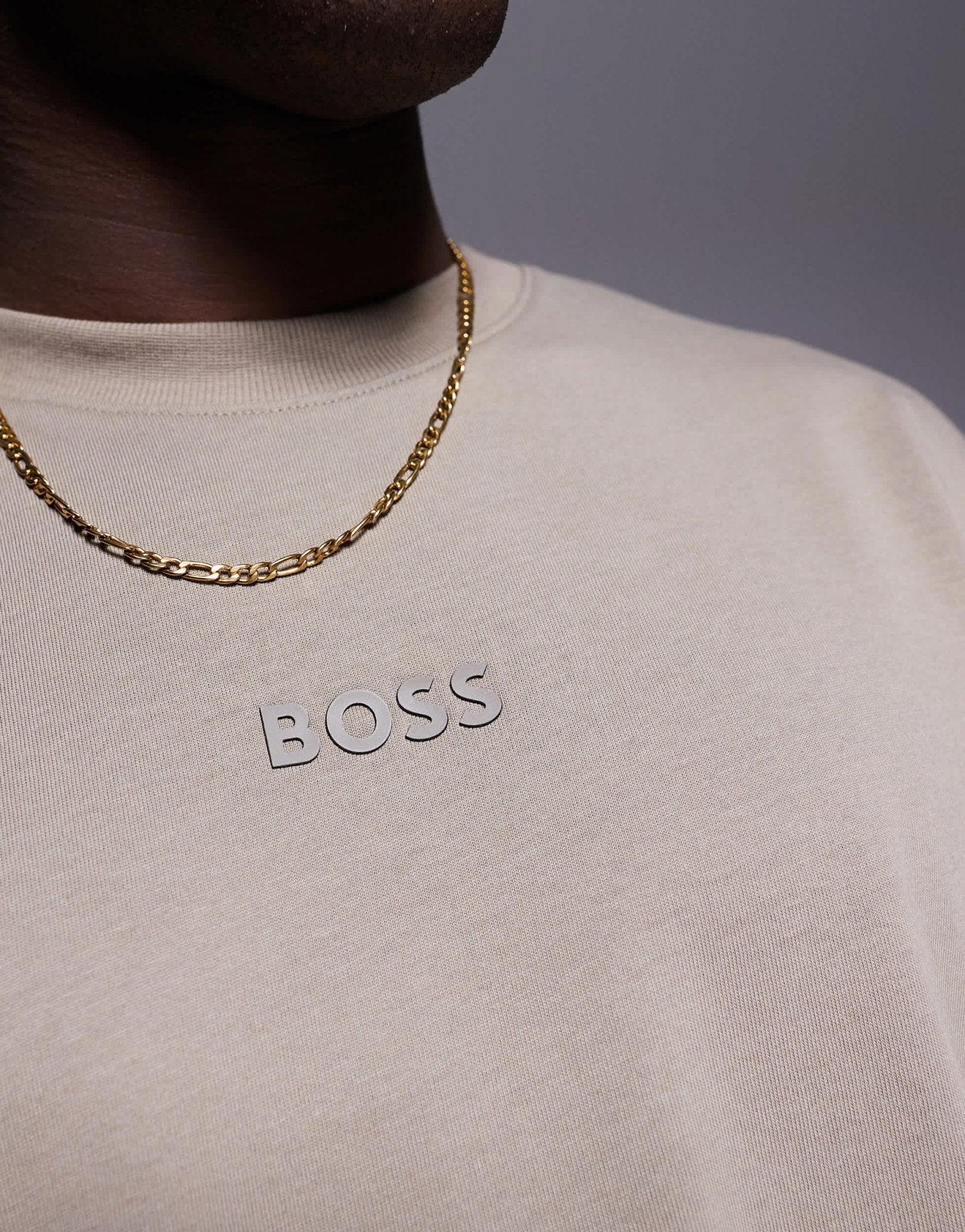 BOSS Green 10 central logo t-shirt oversized fit in mid green - ASOS Sample Sale EU Store
