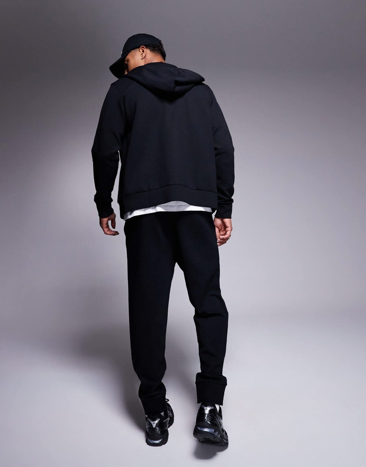 BOSS Green Hadiko cuffed joggers regular fit in black CO - ORD - ASOS Sample Sale EU Store
