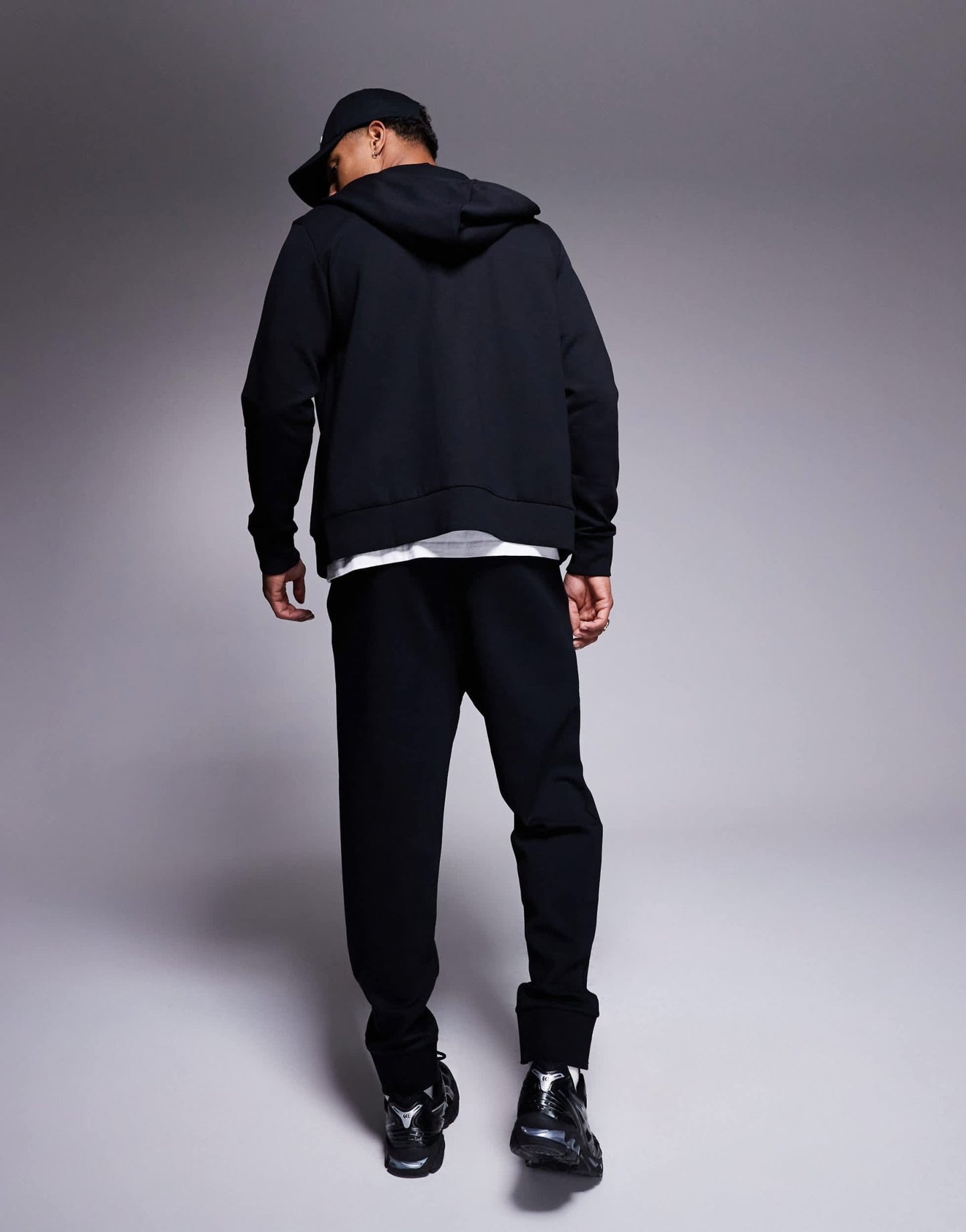 BOSS Green Hadiko cuffed joggers regular fit in black CO - ORD - ASOS Sample Sale EU Store