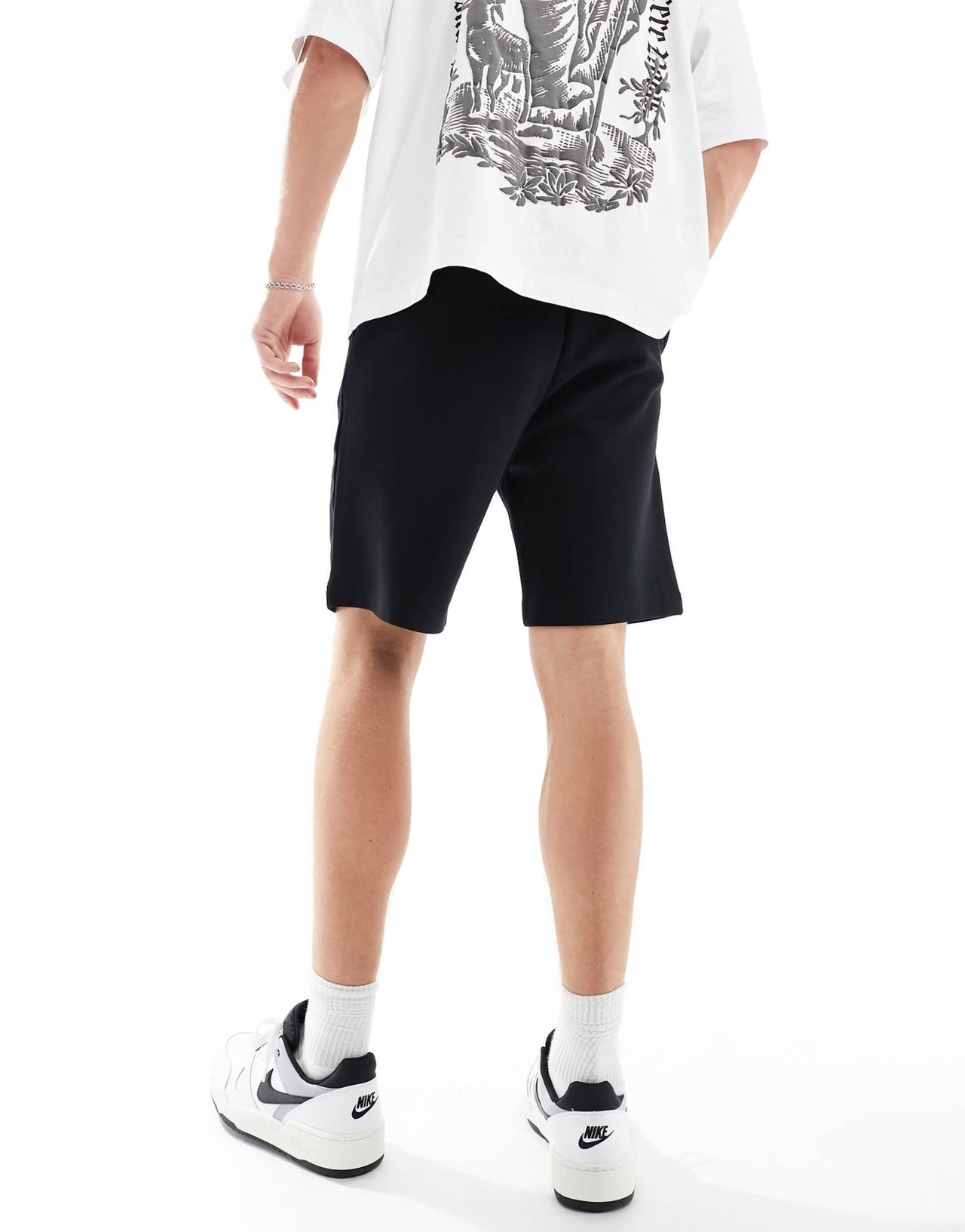 BOSS Green Headlo logo shorts in black - ASOS Sample Sale EU Store