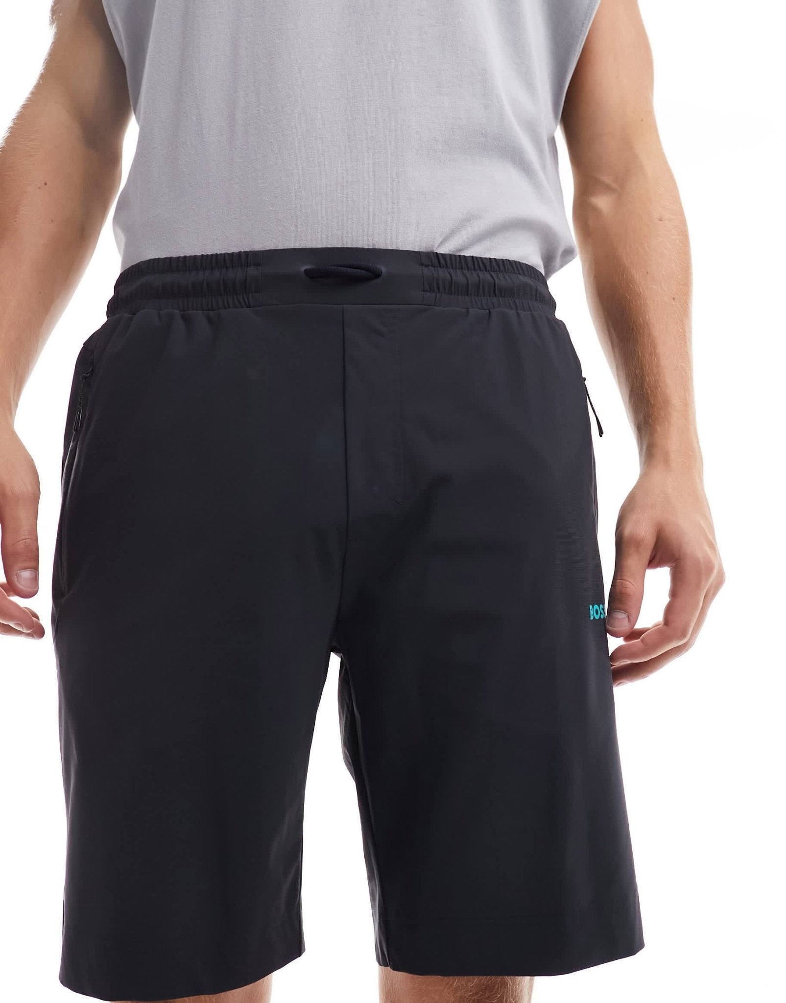 BOSS Green Hecon active shorts in navy - ASOS Sample Sale EU Store