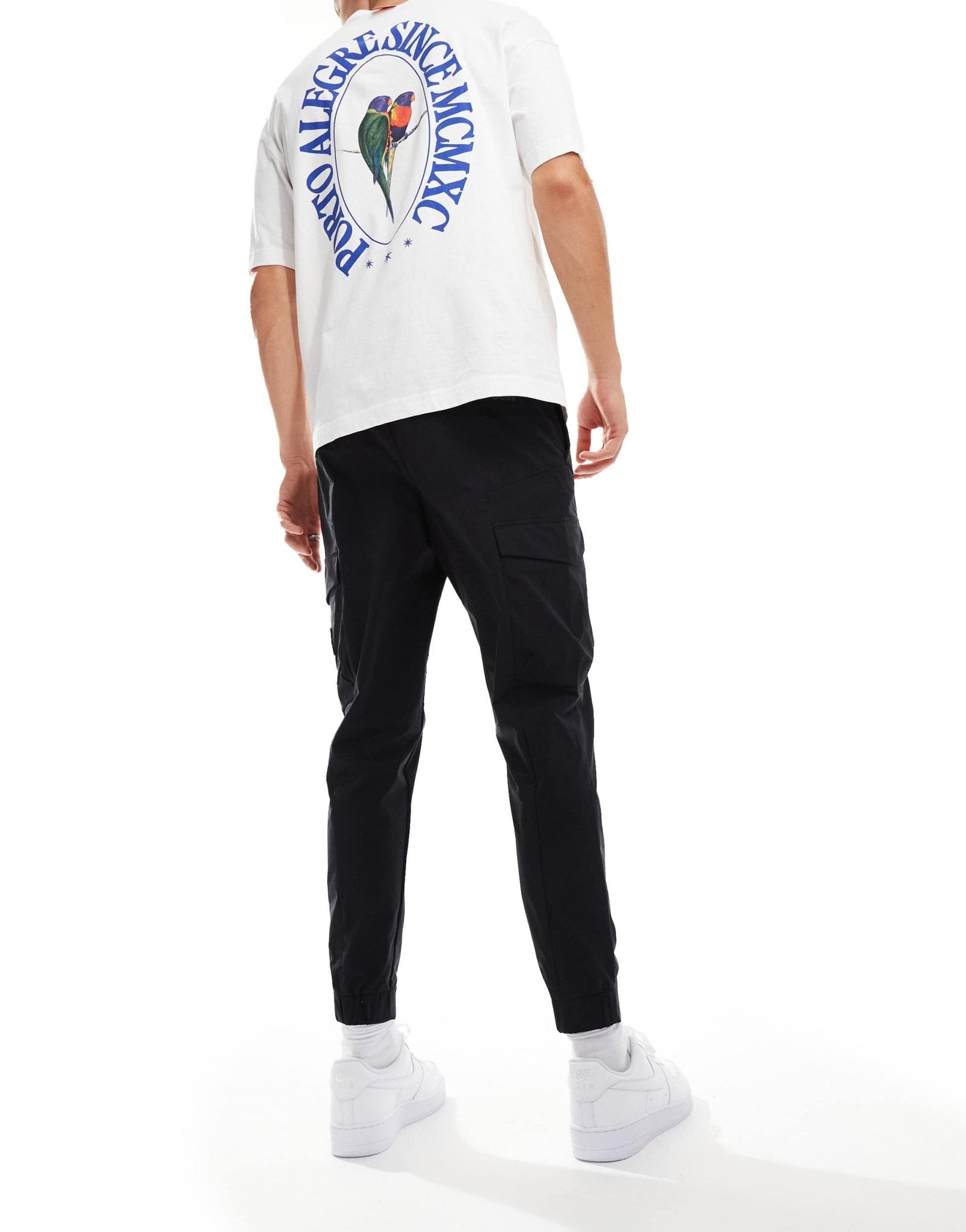BOSS GREEN t - urbanex cargo trousers in black - ASOS Sample Sale EU Store
