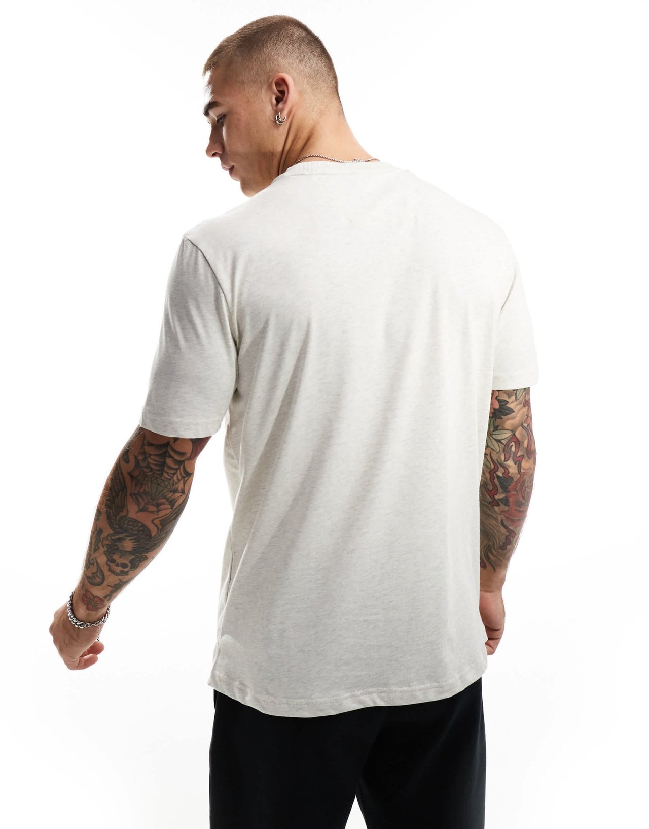 BOSS Green tee 1 in grey - ASOS Sample Sale EU Store