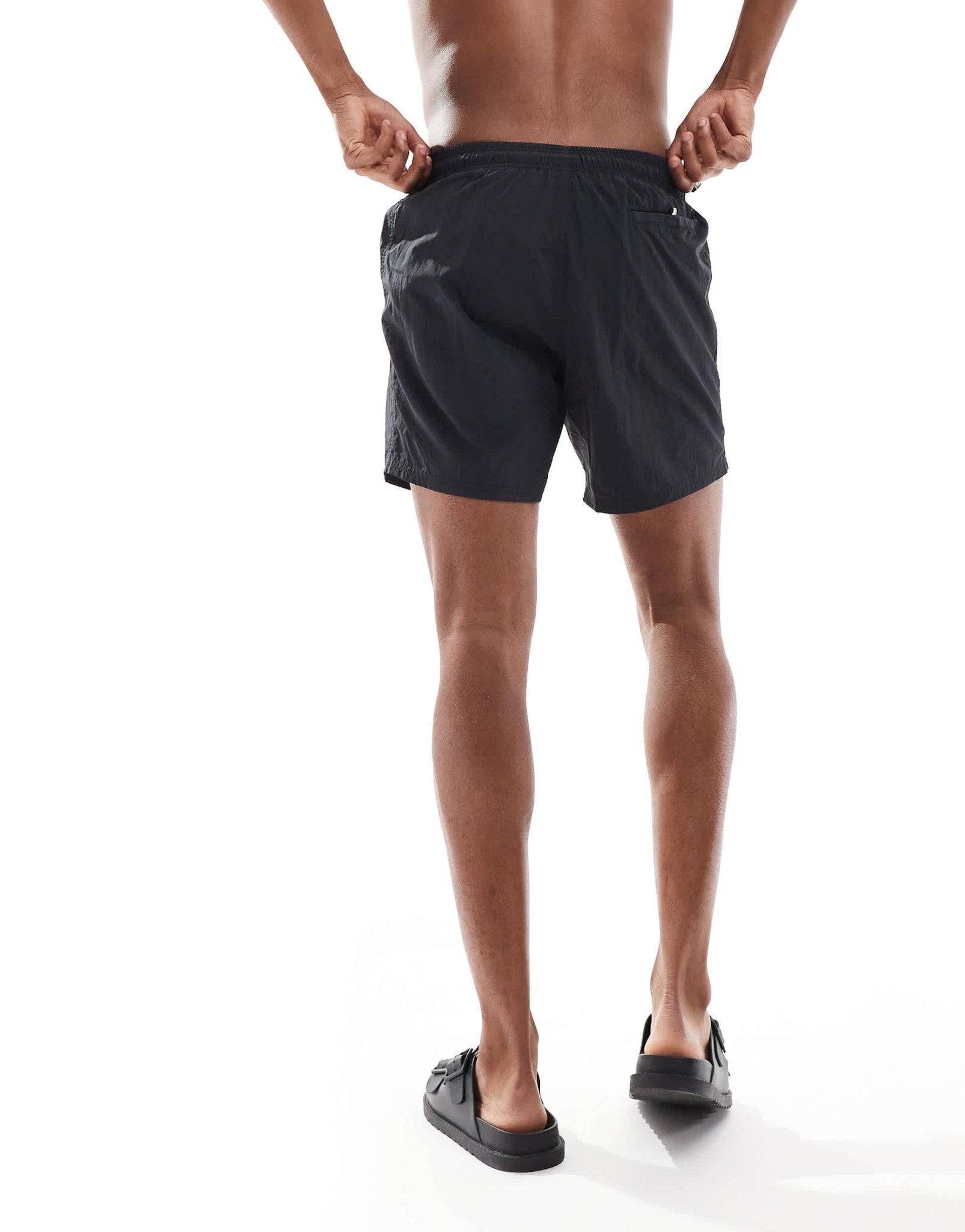 Boss Octopus swim short in black - ASOS Sample Sale EU Store