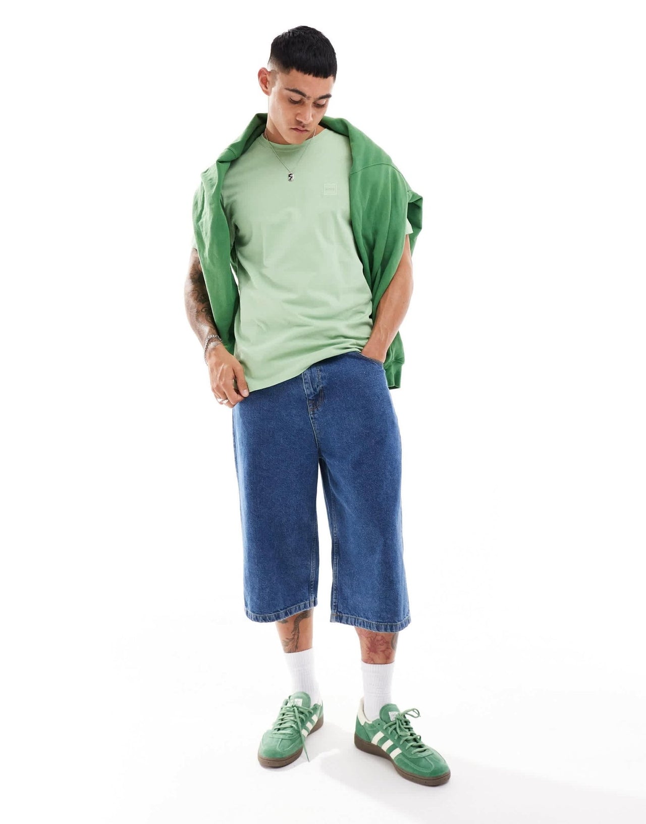 BOSS Orange Tales logo t-shirt in open green - ASOS Sample Sale EU Store
