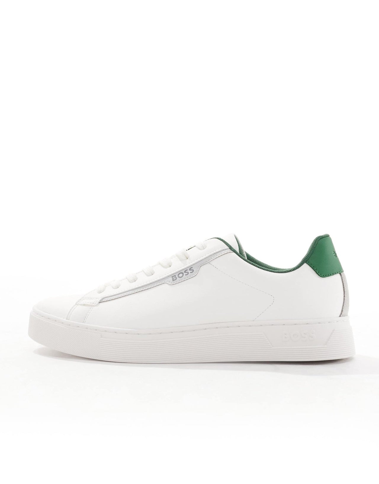 BOSS rhys tenn trainers in white - ASOS Sample Sale EU Store
