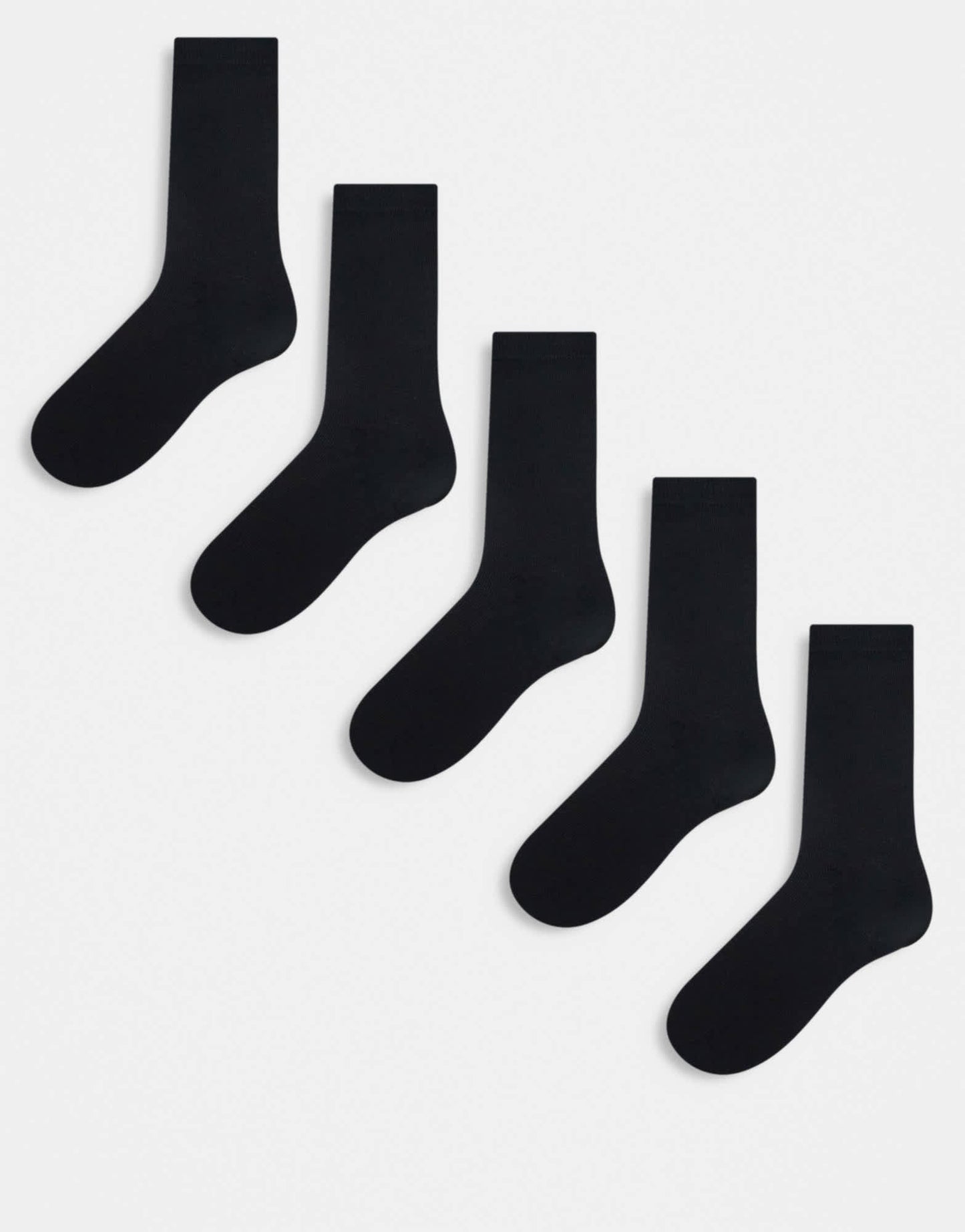 Brave Soul 5 pack socks in black - ASOS Sample Sale EU Store