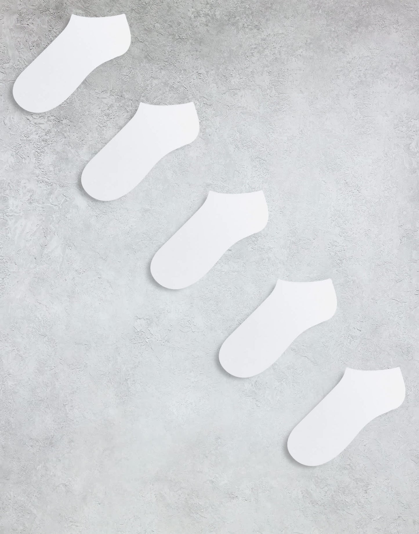 Brave Soul 5 pack trainer socks in white - ASOS Sample Sale EU Store
