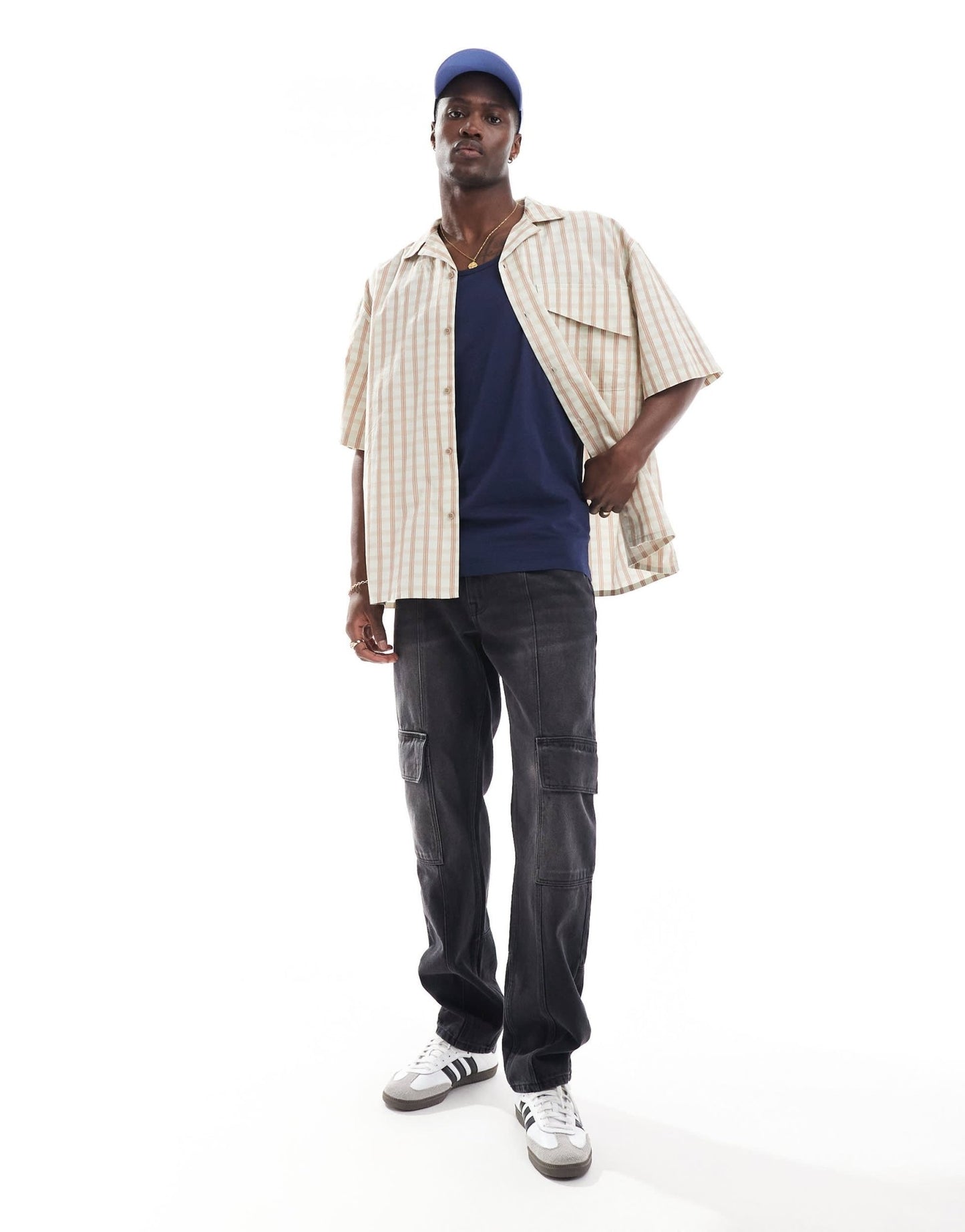 Brave Soul classic vest in navy - ASOS Sample Sale EU Store