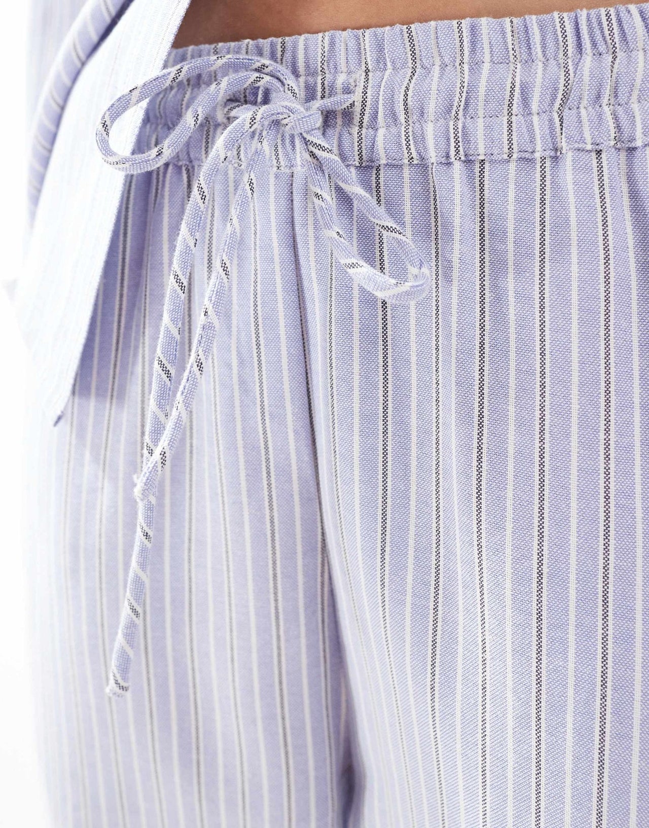 Brave Soul Co - ord blue and white stripe trousers - ASOS Sample Sale EU Store