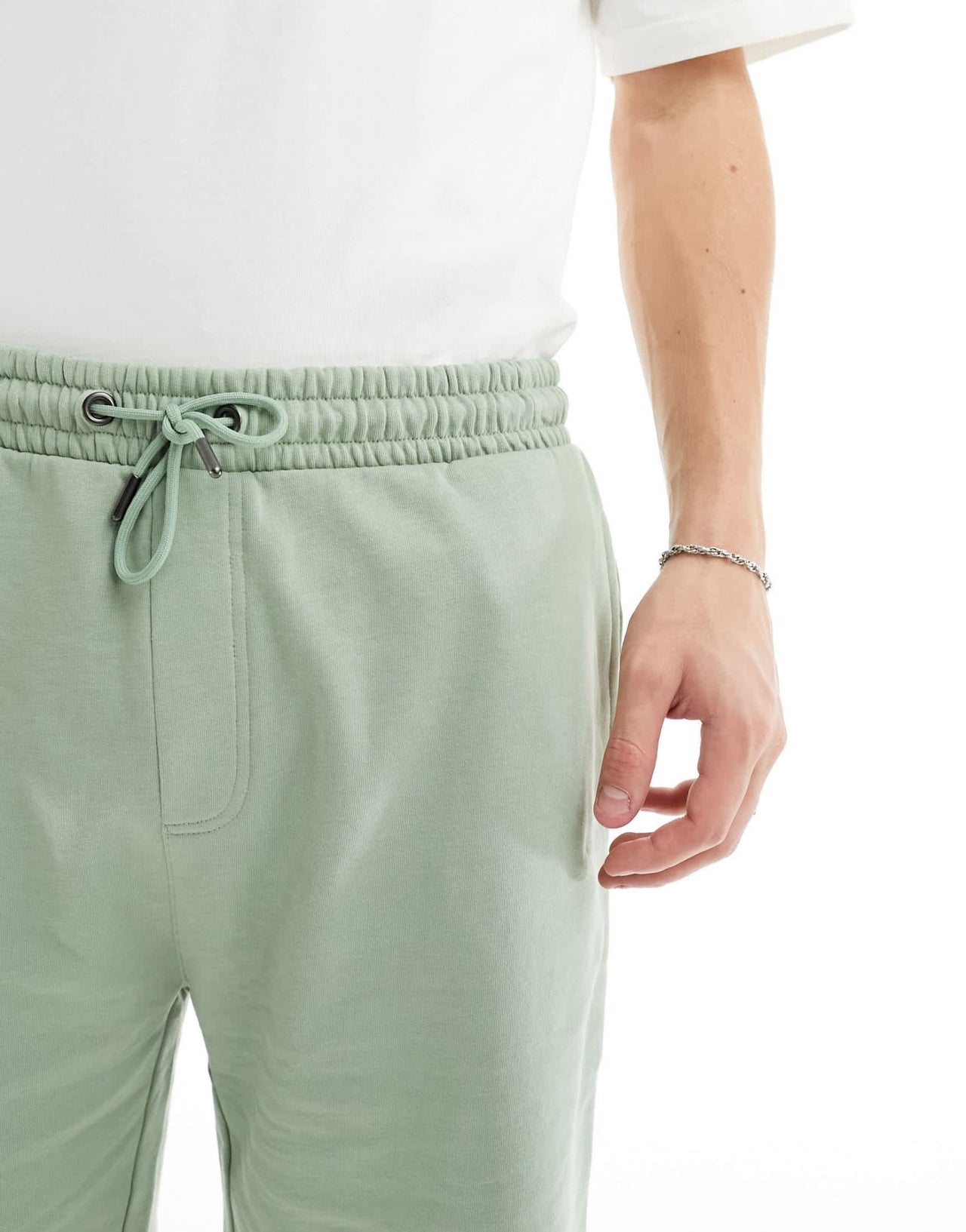 Brave Soul jersey shorts in green - ASOS Sample Sale EU Store