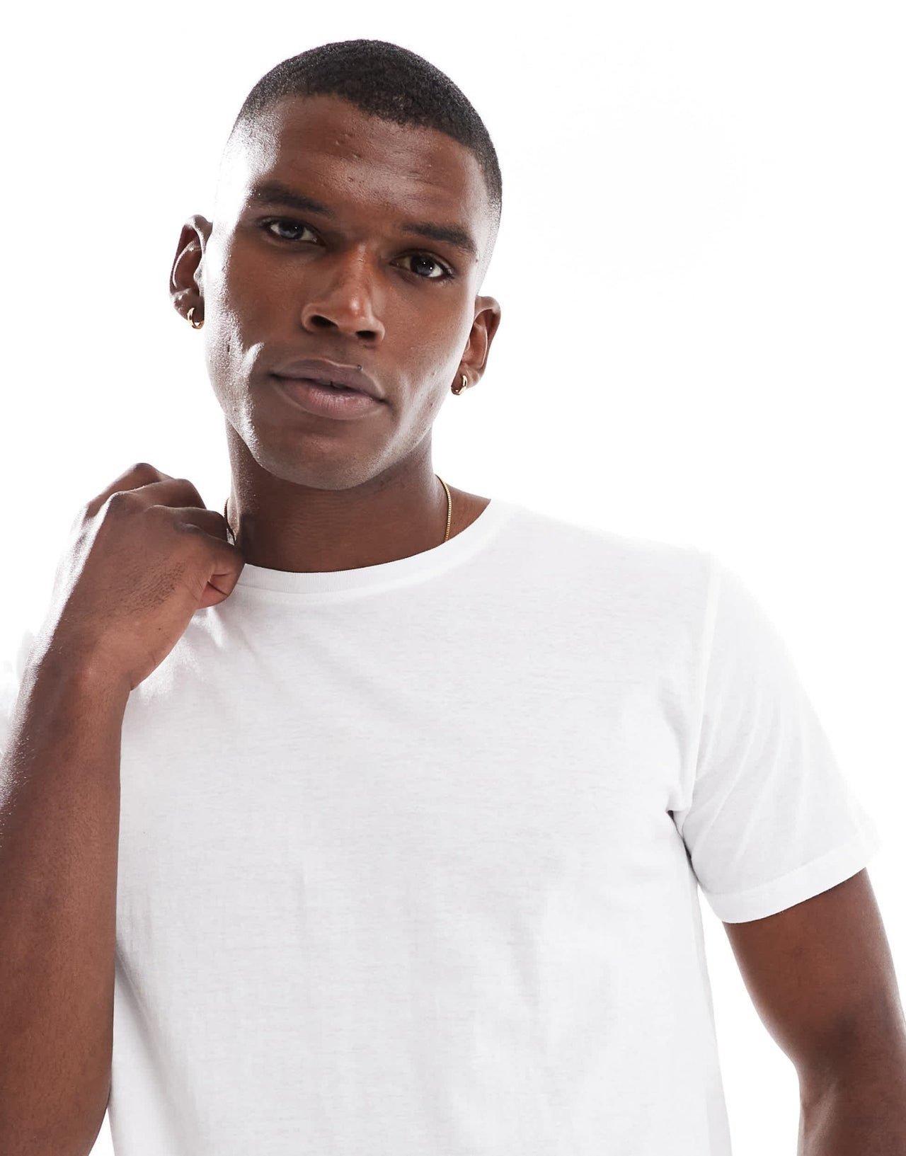 Brave Soul midweight short sleeve t-shirt in white - ASOS Sample Sale EU Store