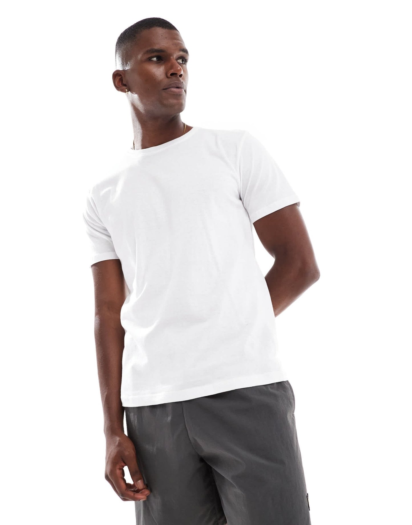 Brave Soul midweight short sleeve t-shirt in white - ASOS Sample Sale EU Store