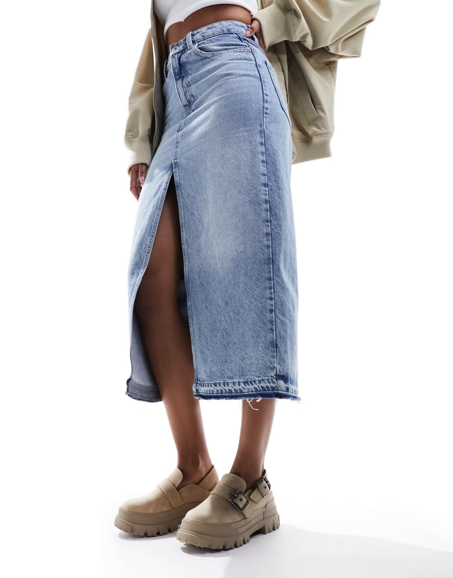 Buffalo Aspha clogs in beige - ASOS Sample Sale EU Store