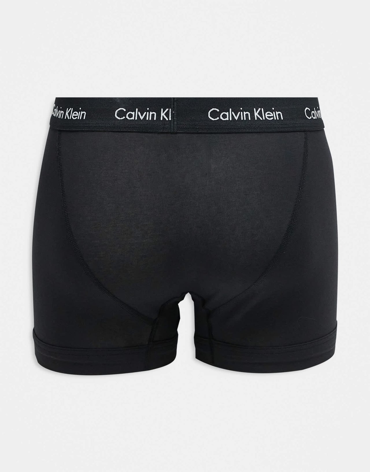 Calvin Klein 3 pack in black with beige waistbands - ASOS Exclusive - ASOS Sample Sale EU Store