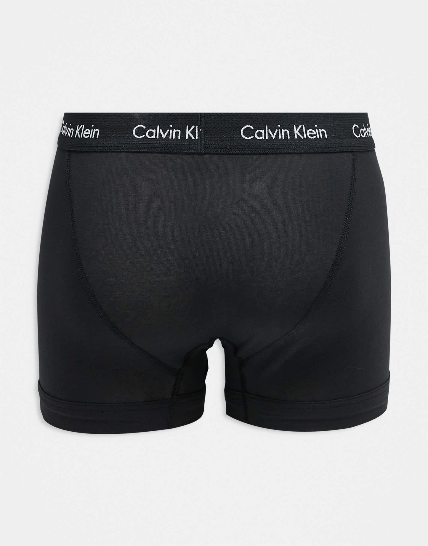 Calvin Klein 3 pack in black with beige waistbands - ASOS Exclusive - ASOS Sample Sale EU Store