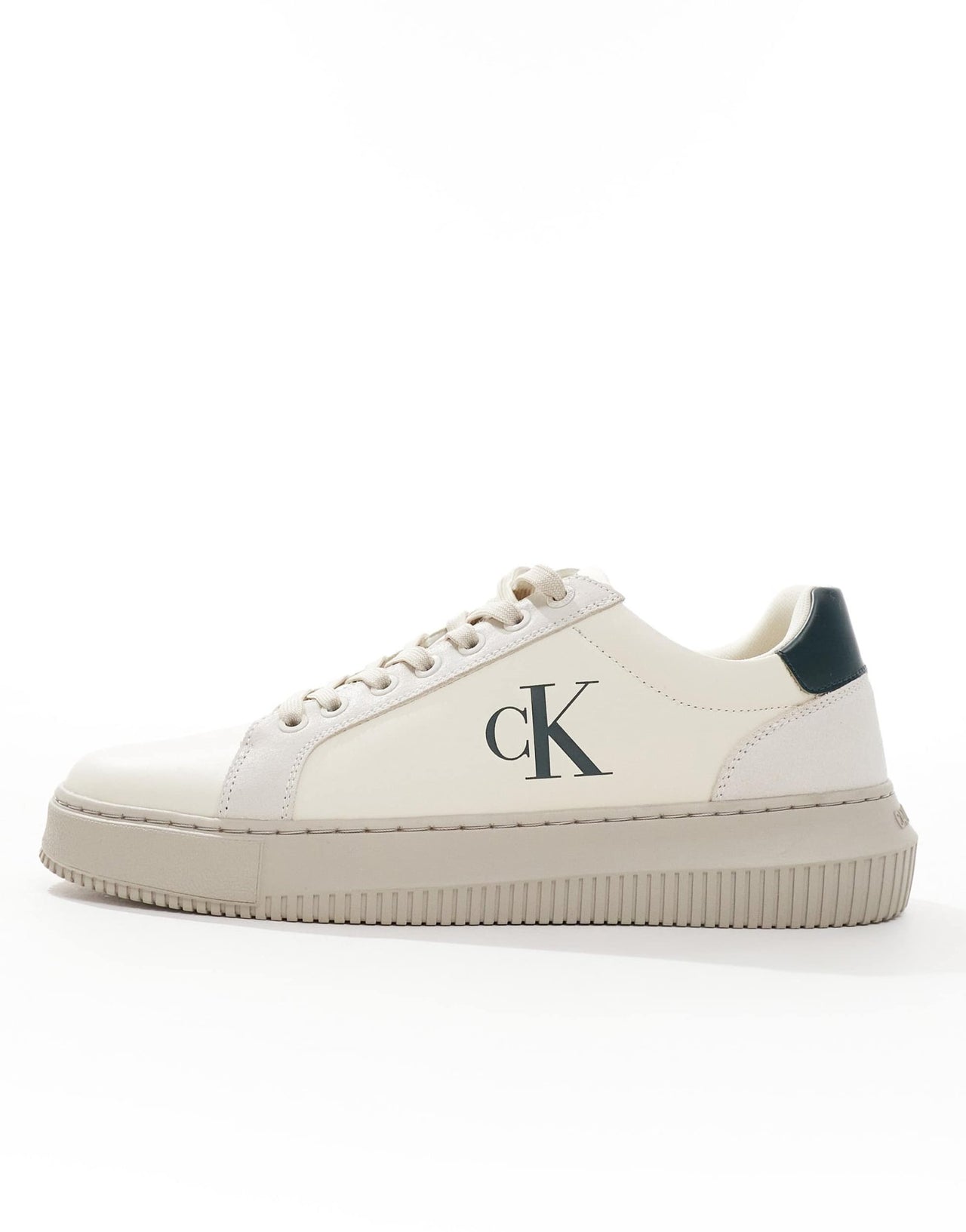 Calvin Klein chunky cupsole authentic trainers in off white - ASOS Sample Sale EU Store