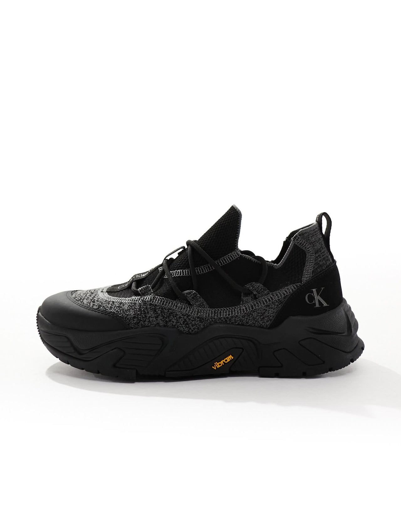 Calvin Klein chunky vibram sock trainers in black - ASOS Sample Sale EU Store