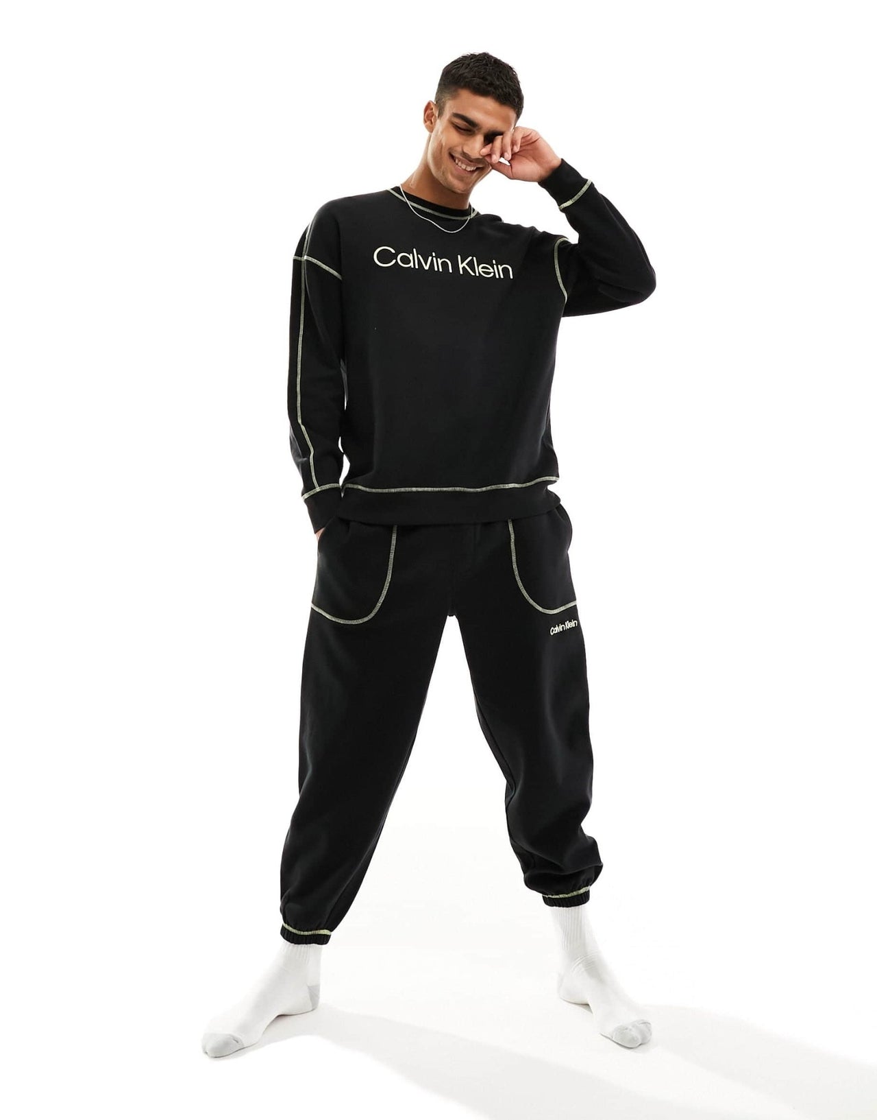 Calvin Klein future shift jogger in black - ASOS Sample Sale EU Store