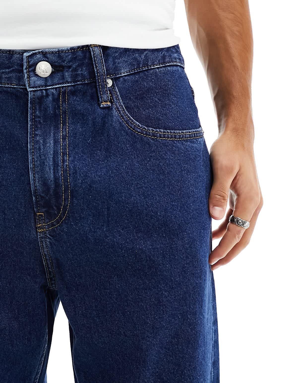 Calvin Klein Jeans 90's straight jeans in dark wash - ASOS Sample Sale EU Store