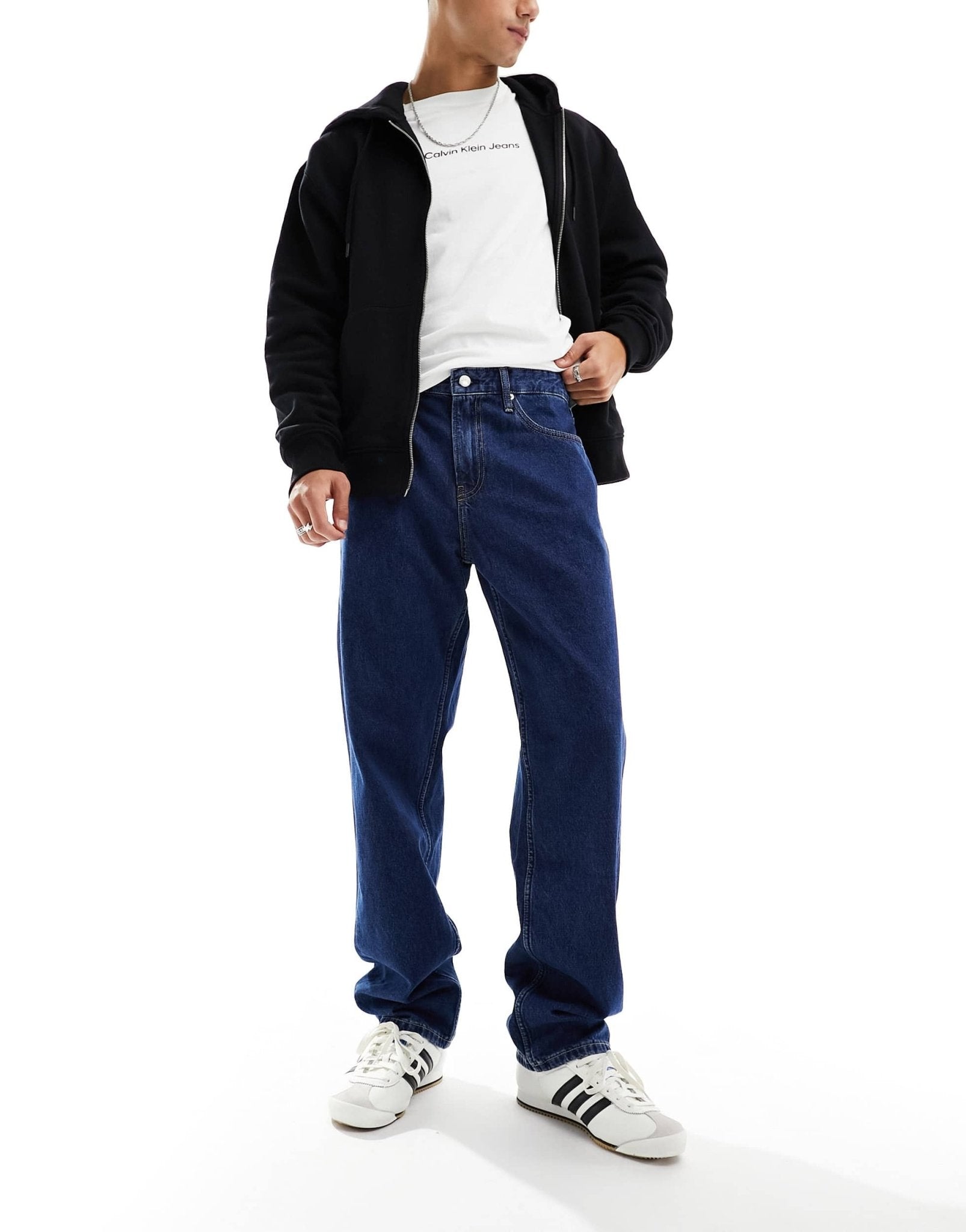 Calvin Klein Jeans 90's straight jeans in dark wash - ASOS Sample Sale EU Store