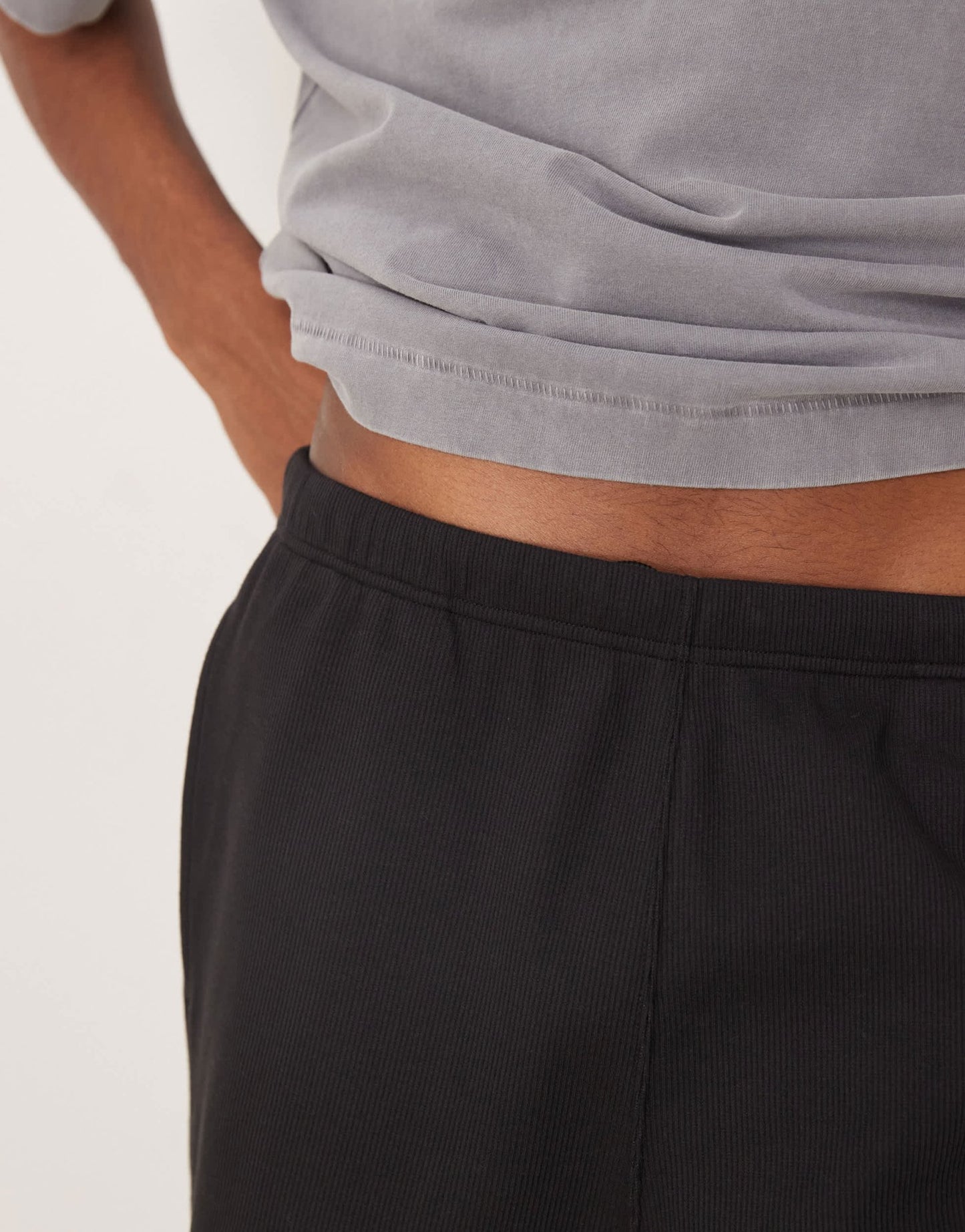 Calvin Klein Jeans applique logo knitted shorts in black - ASOS Sample Sale EU Store