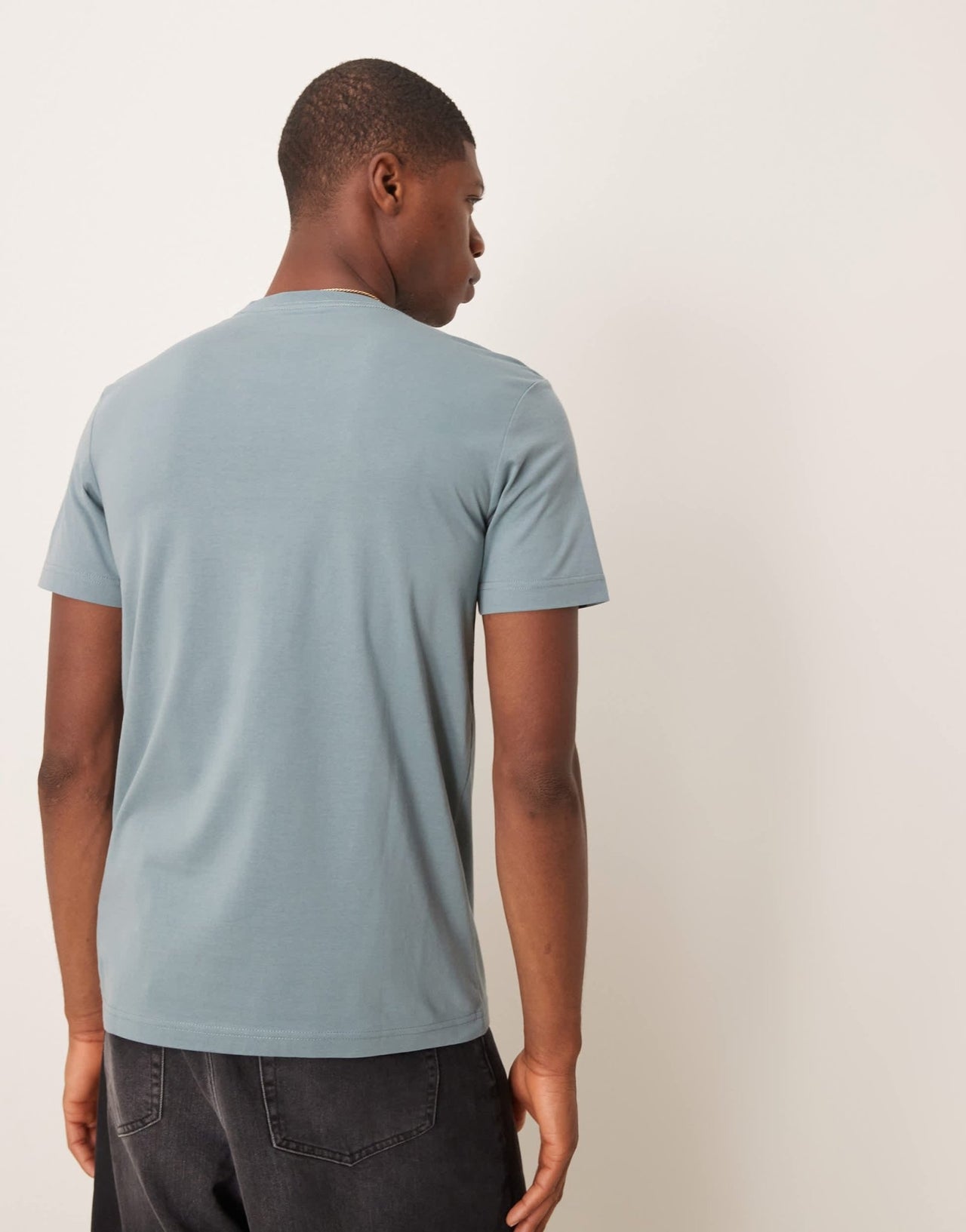 Calvin Klein Jeans brush stroke graphic t-shirt in mint green - ASOS Sample Sale EU Store