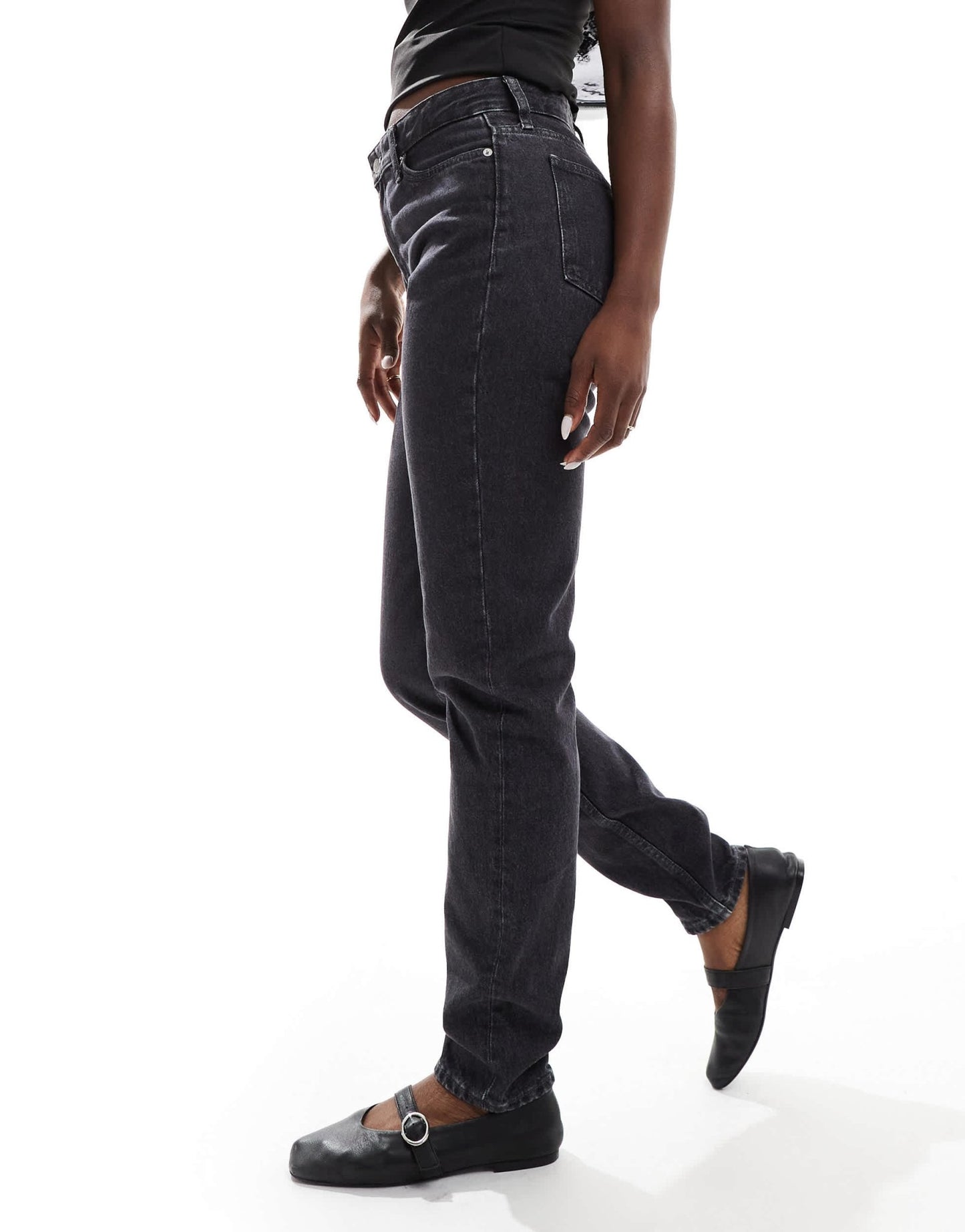 Calvin Klein Jeans mom jeans in grey - ASOS Sample Sale EU Store