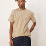 T-shirt Calvin Klein Jeans stone con logo patch tessuto