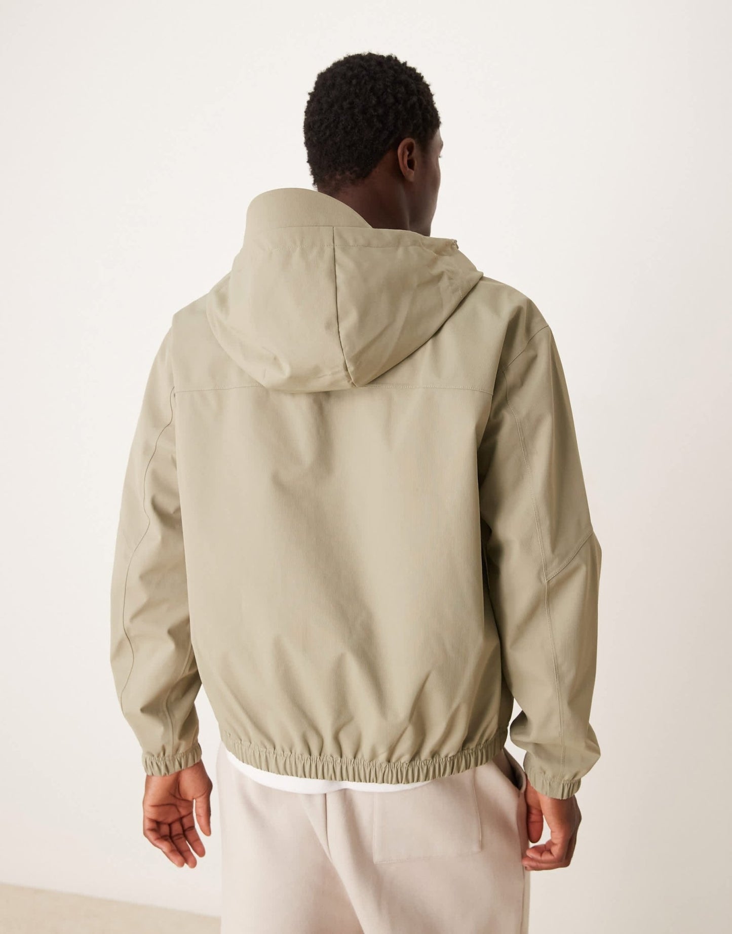 Calvin Klein Jeans zip up technical jacket in beige - ASOS Sample Sale EU Store