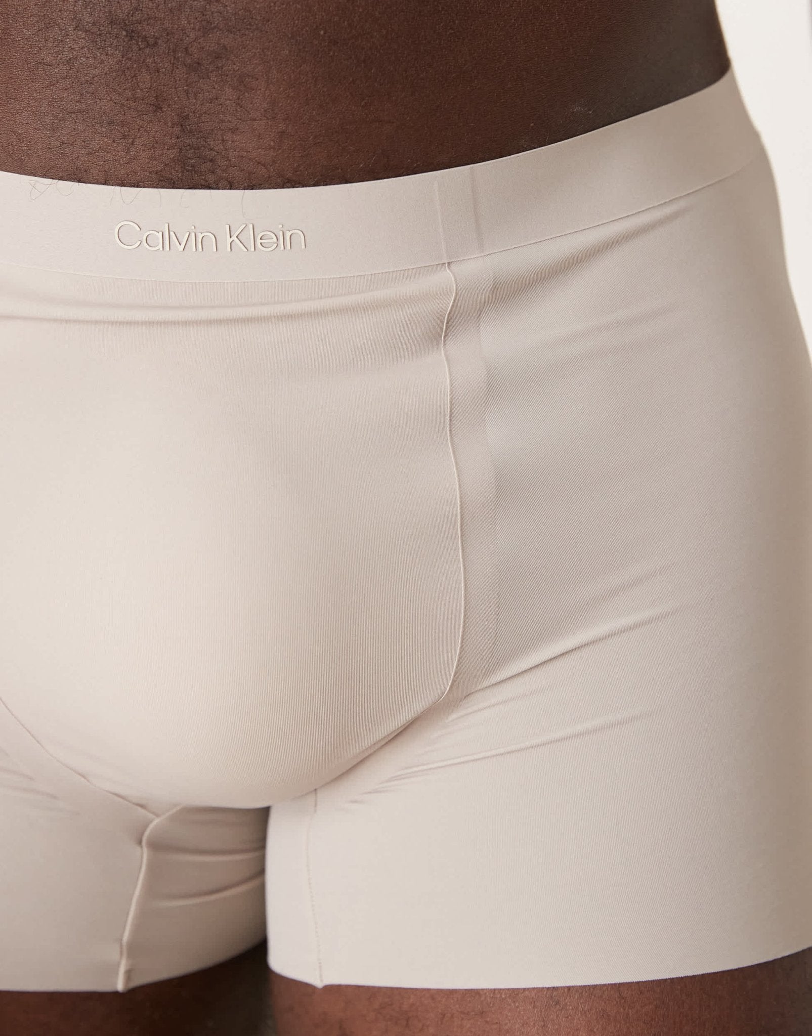 Calvin Klein microfibre trunk in stone - ASOS Sample Sale EU Store