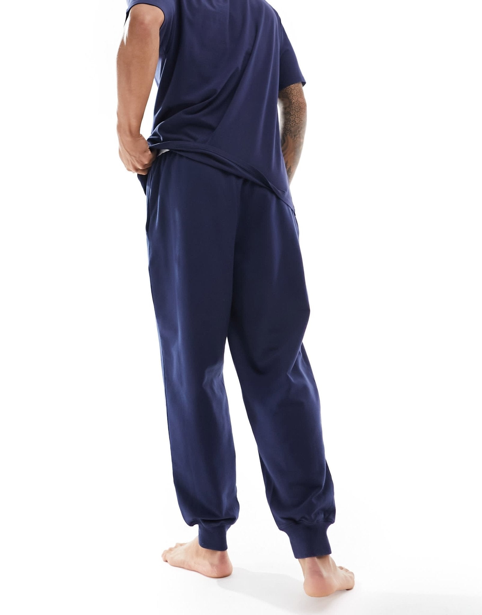 Calvin Klein modern cotton lounge joggers in blue - ASOS Sample Sale EU Store