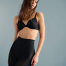 Calvin Klein Shapewear shorts in rete fissa in nero