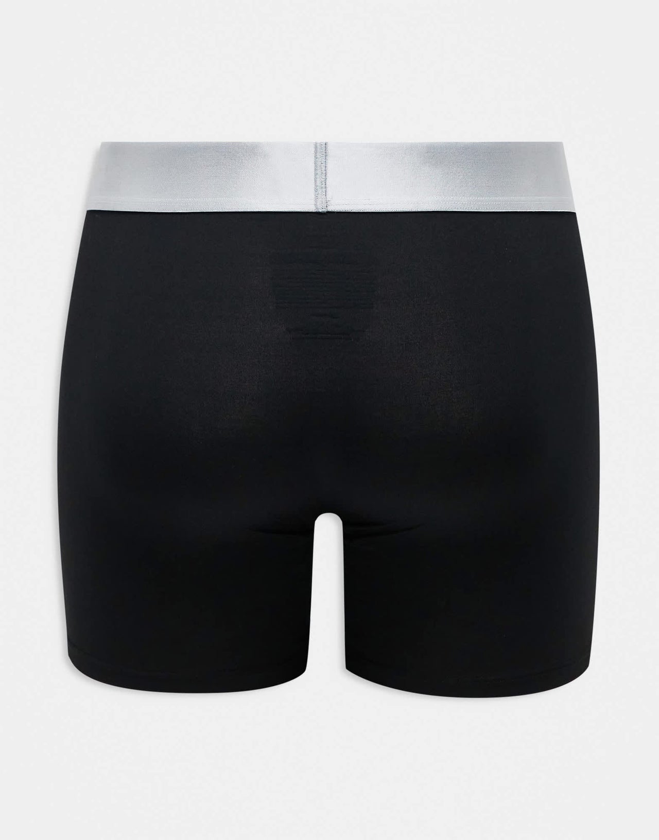Calvin Klein Steel 3 pack boxer brief with coloured logo waistband in black - ASOS Sample Sale EU Store