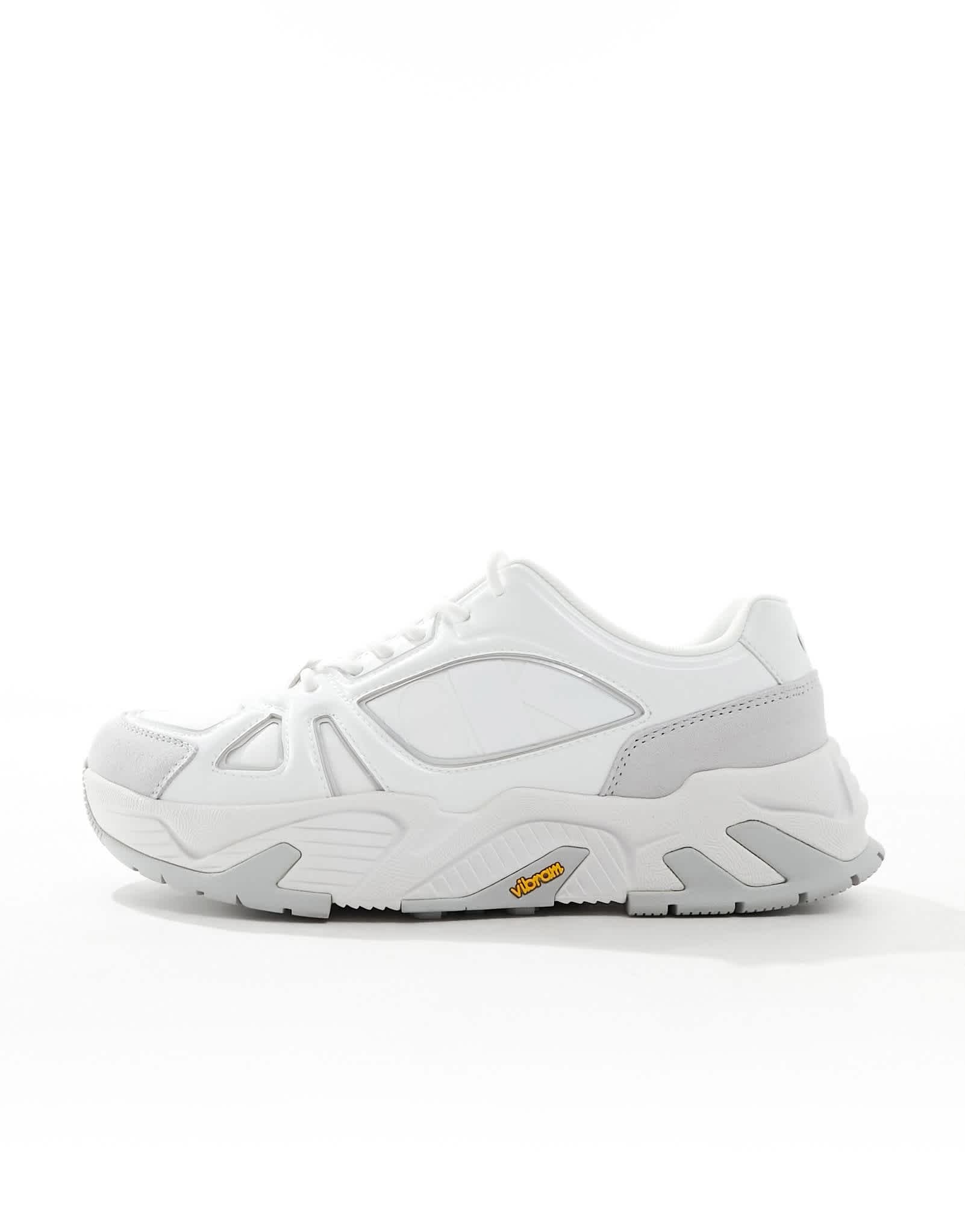 Calvin Klein vibram low trainers in white - ASOS Sample Sale EU Store