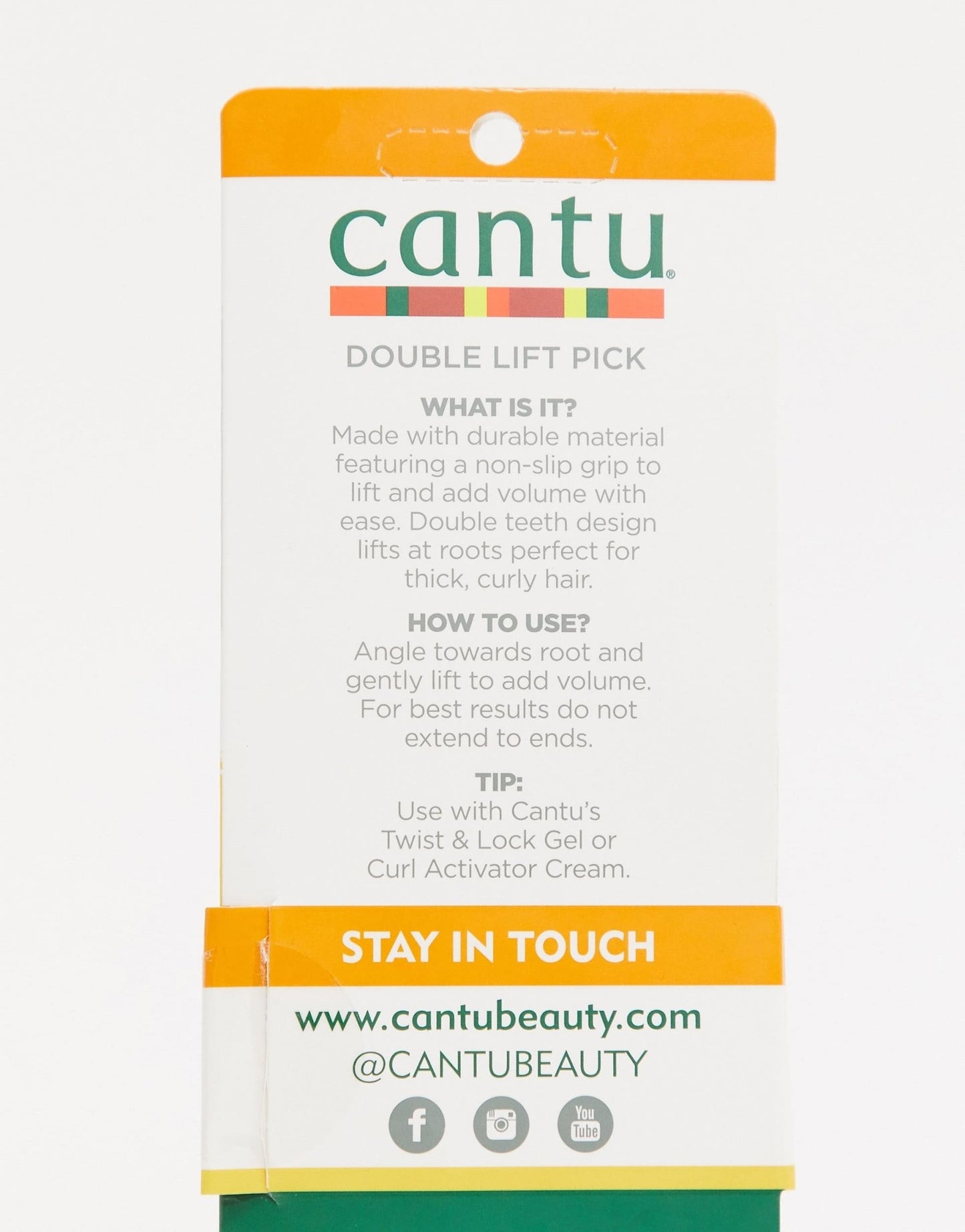 Cantu Sturdy Double Hair Lift Pick - ASOS Sample Sale EU Store