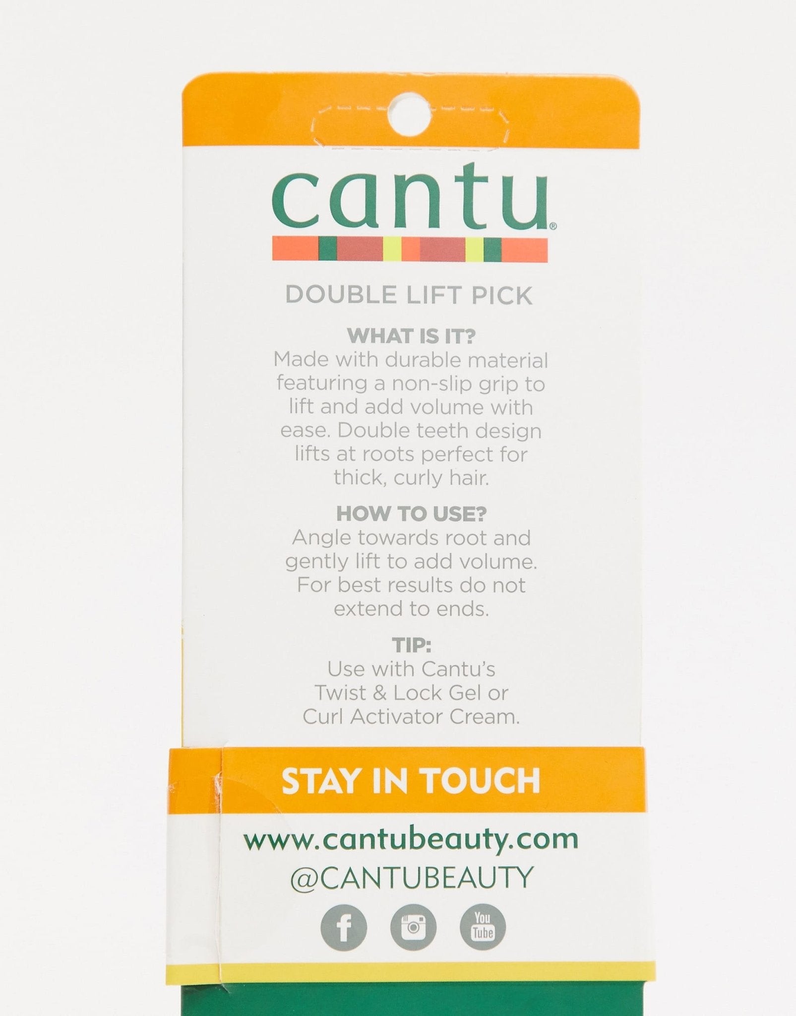 Cantu Sturdy Double Hair Lift Pick - ASOS Sample Sale EU Store
