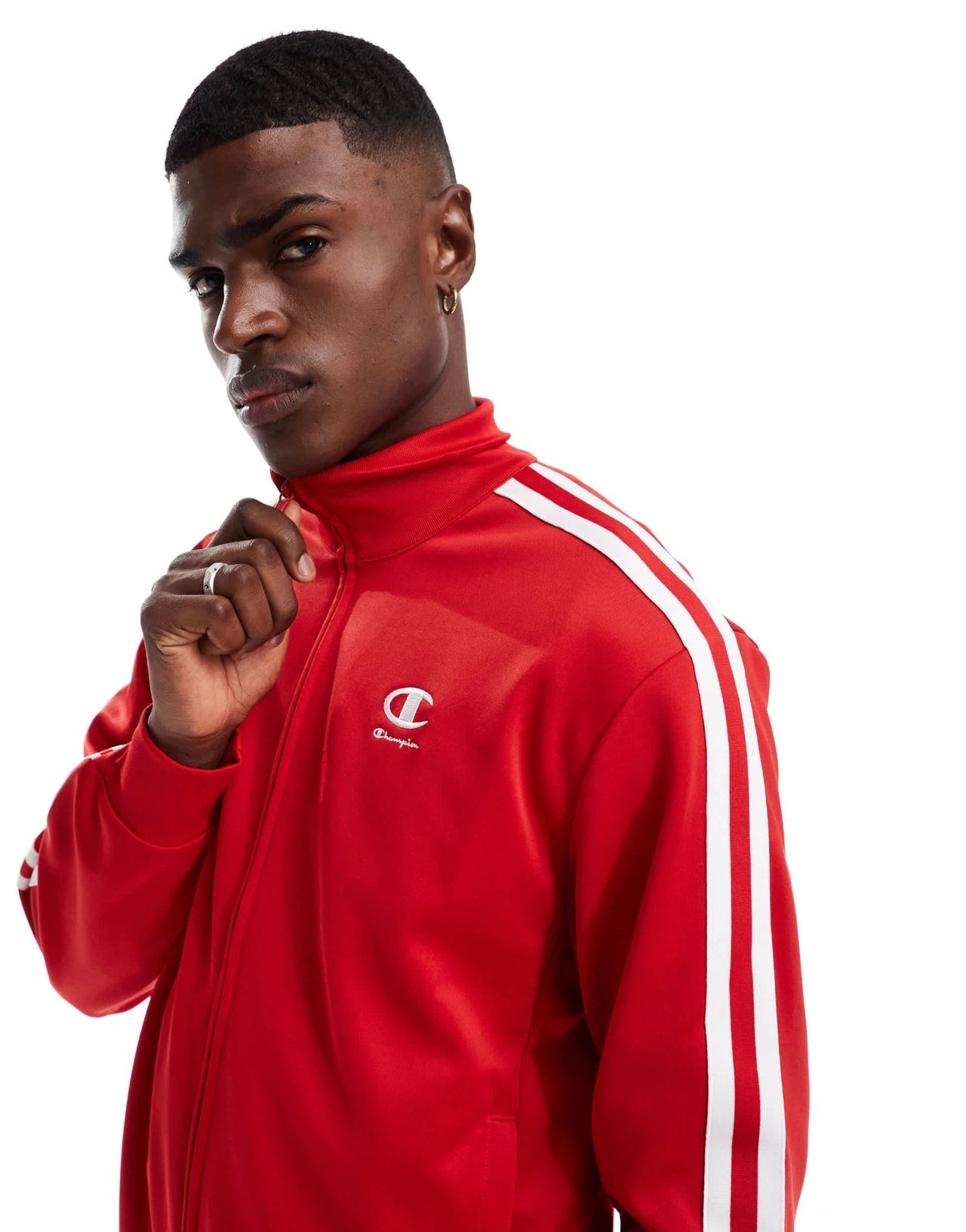 Champion co - ord track jacket in red - ASOS Sample Sale EU Store