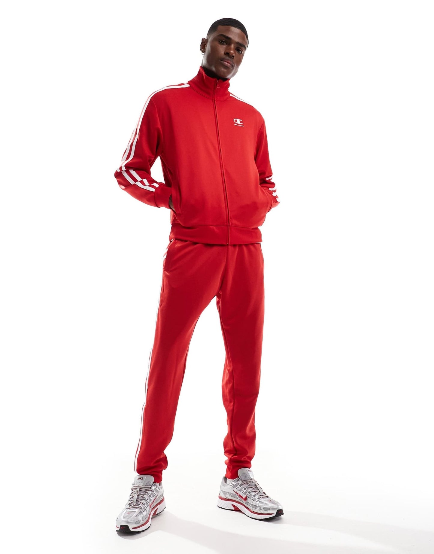 Champion co - ord track jacket in red - ASOS Sample Sale EU Store