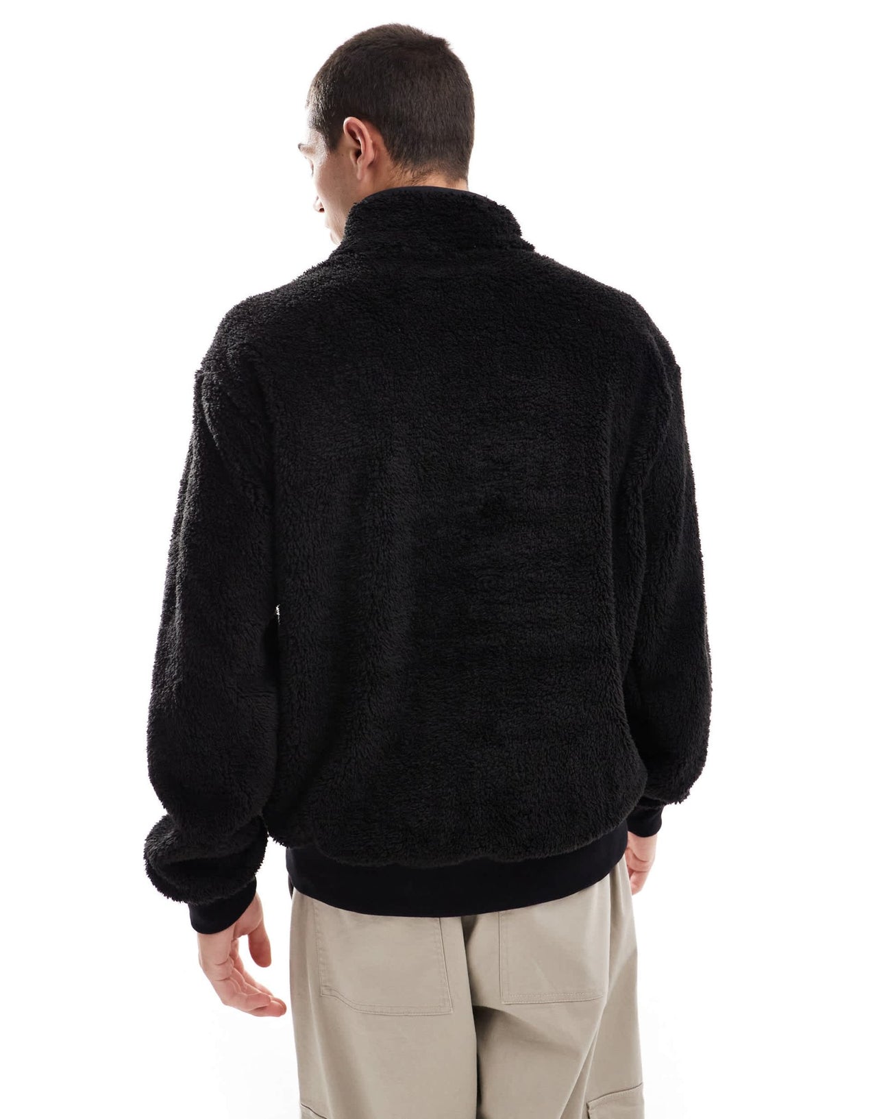 Champion unisex Legacy half zip sweat in black - ASOS Sample Sale EU Store